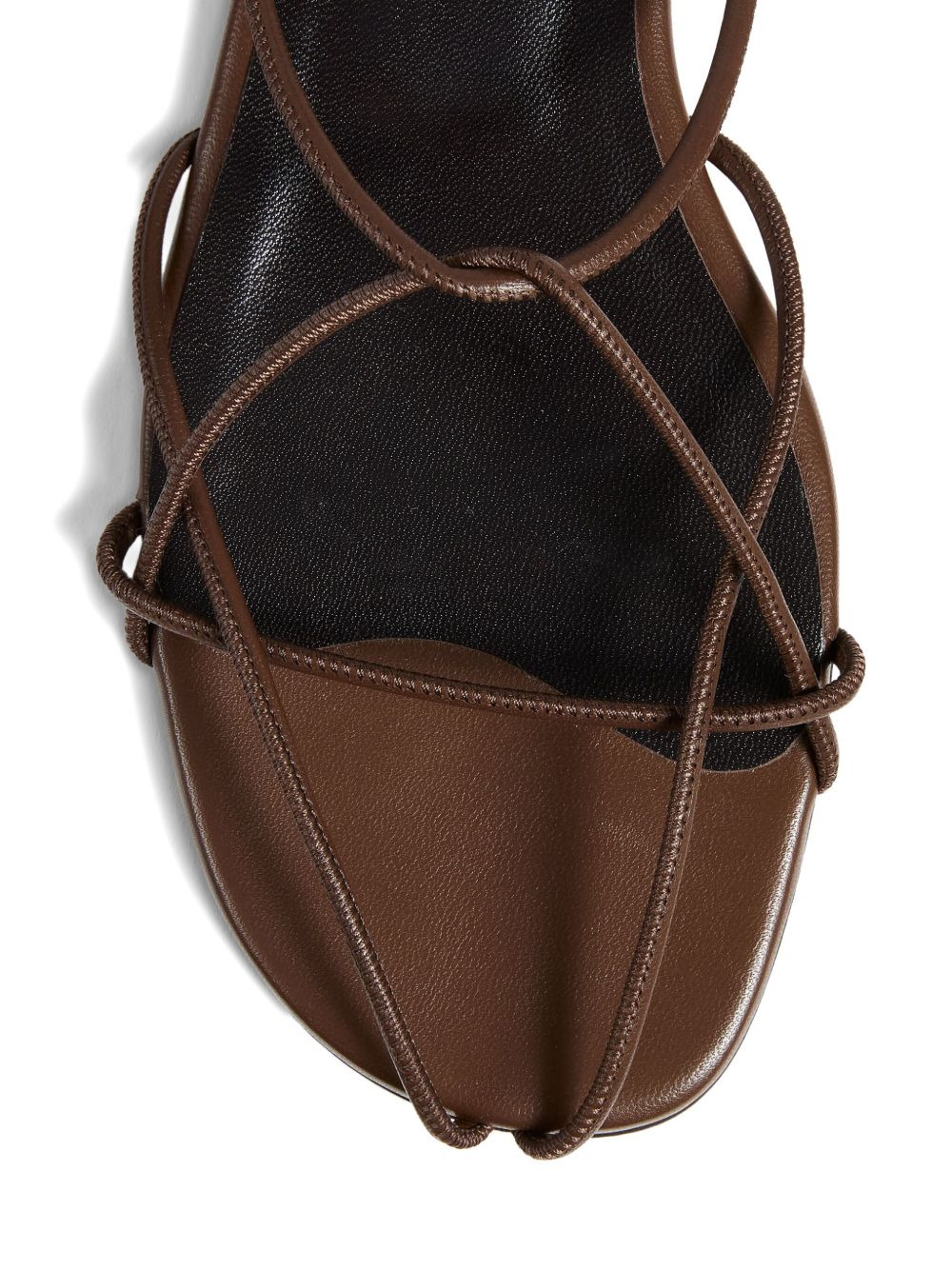 750mm Loulou strappy leather sandal - 3