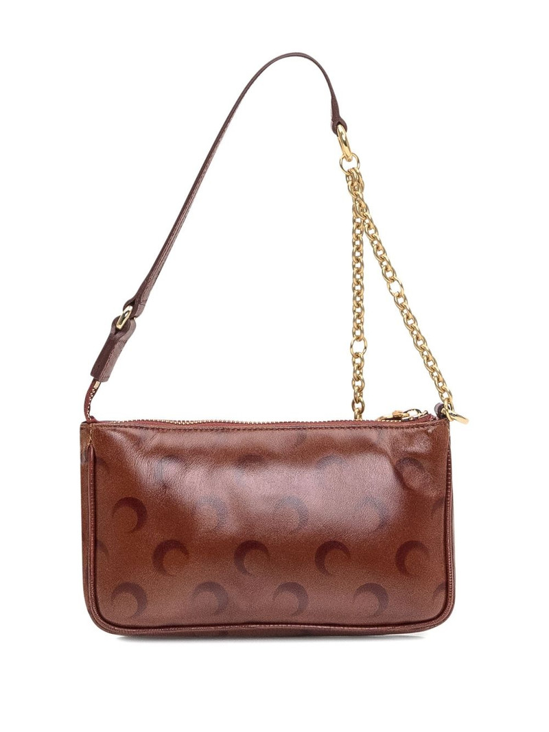 Marine Serre Moon leather shoulder bag outlook