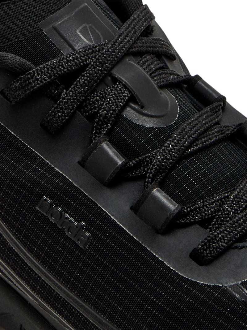 lace-up logo sneakers 4