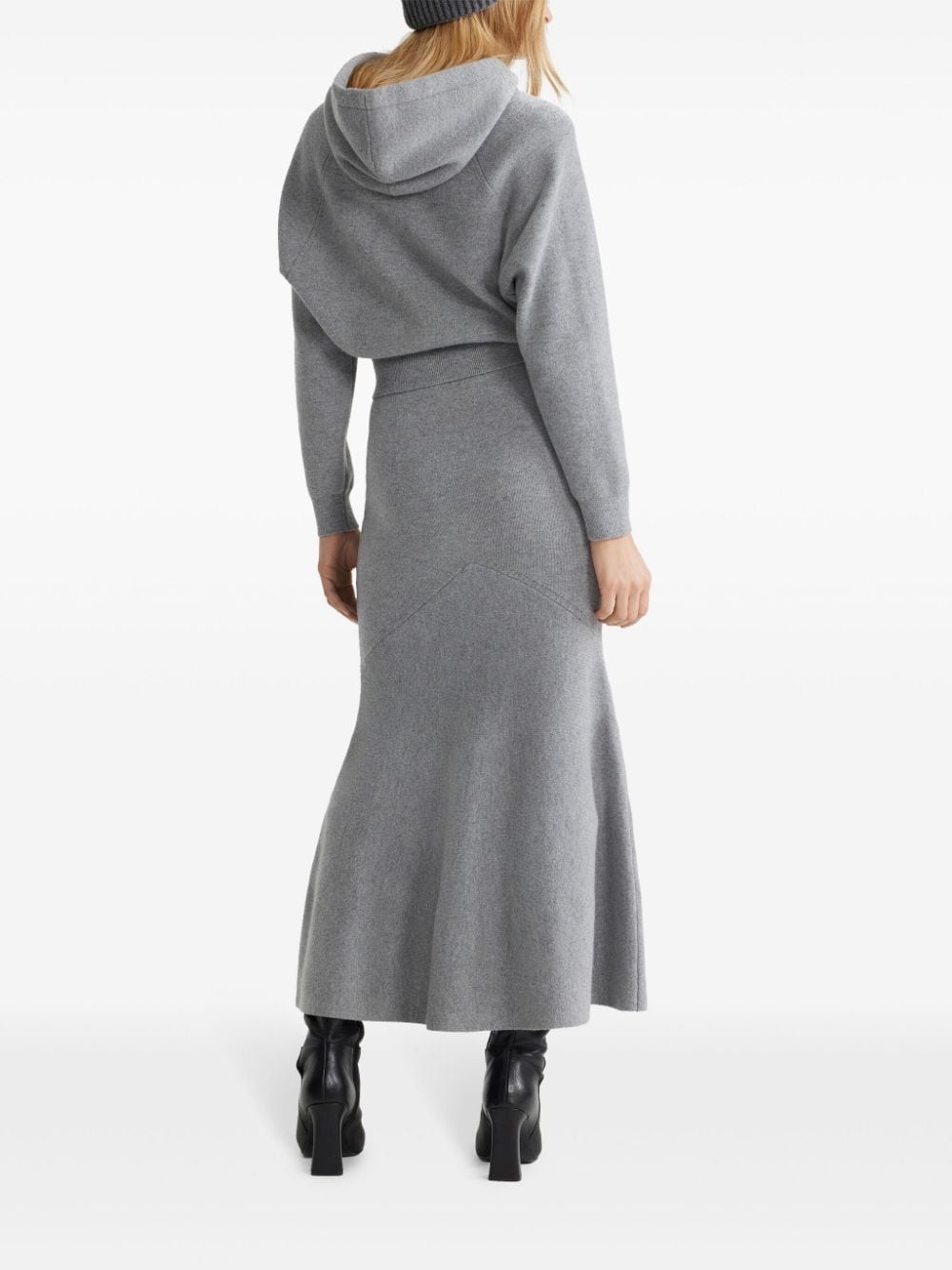 wool peplum skirt - 3