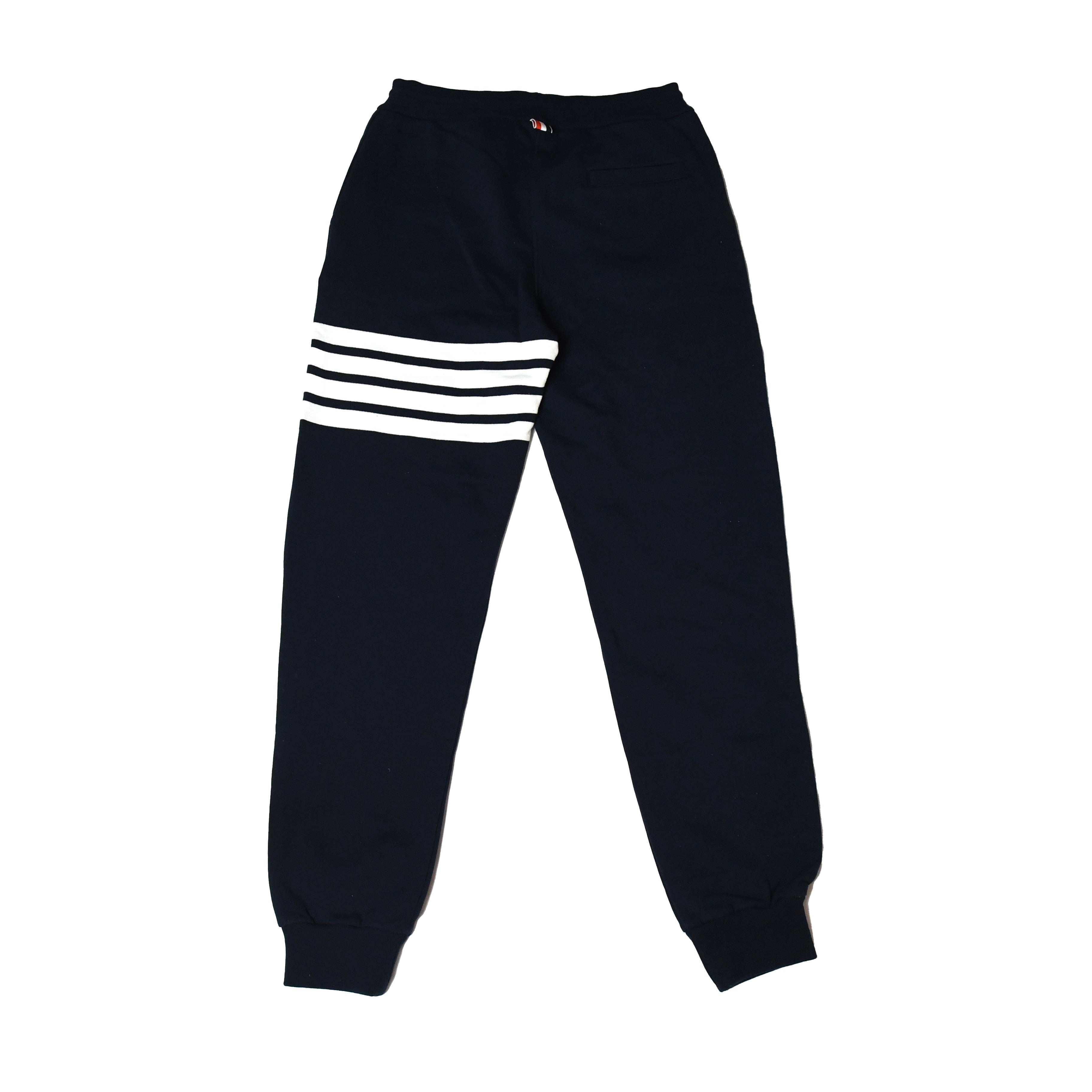 Thom Browne Striped Loopback 4 Bar Sweatpants Navy - 2