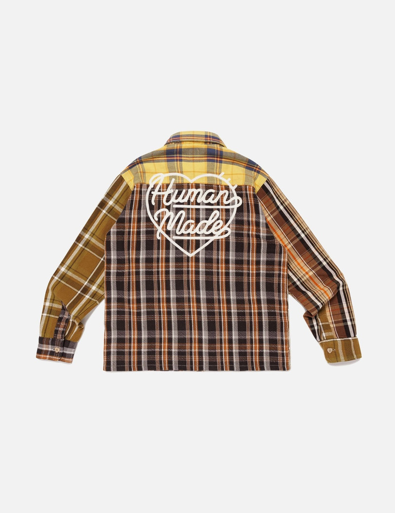 Human Made CRAZY CHECK LONG SLEEVE SHIRT outlook