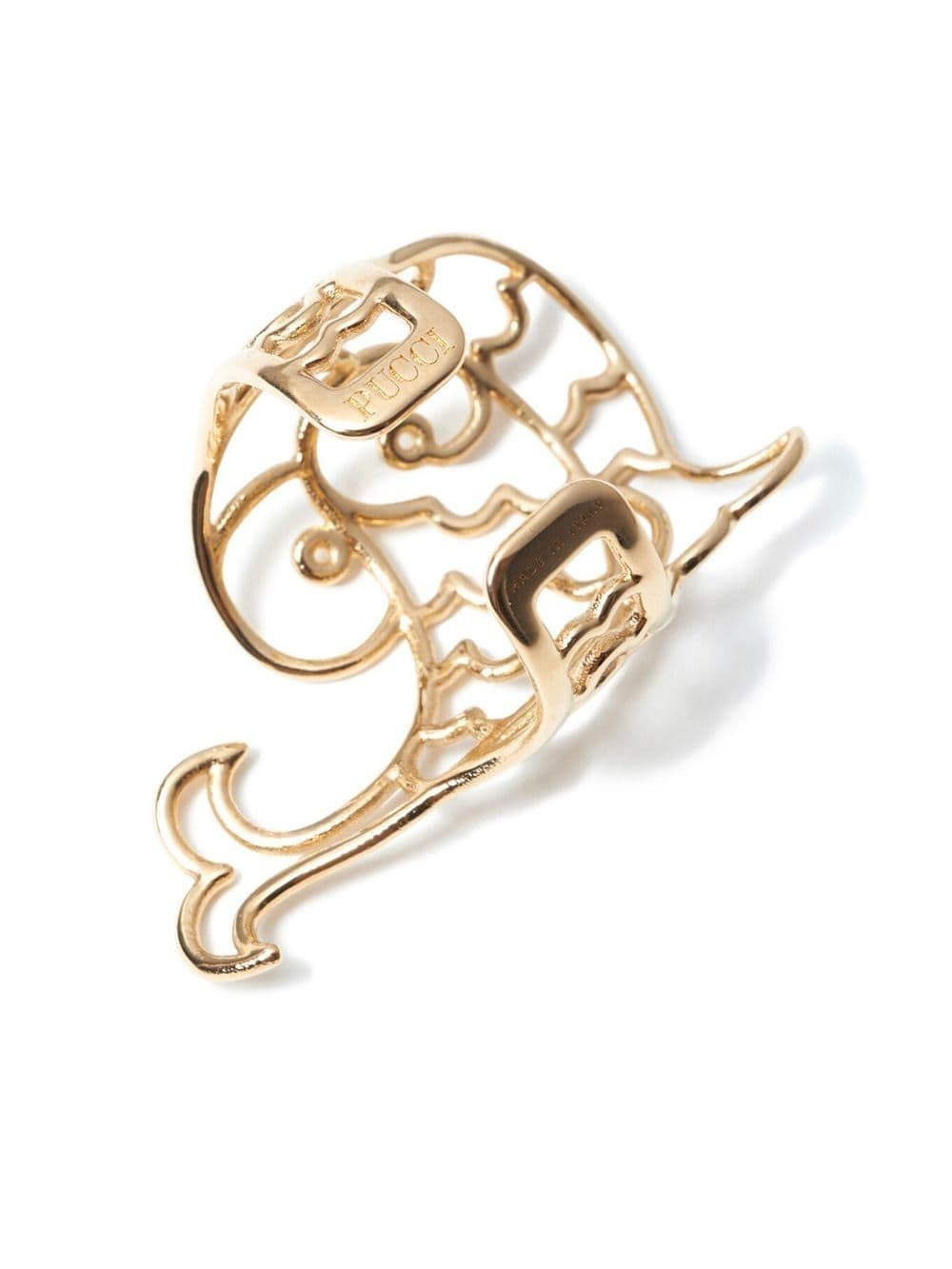 Pesci P fish ring - 3