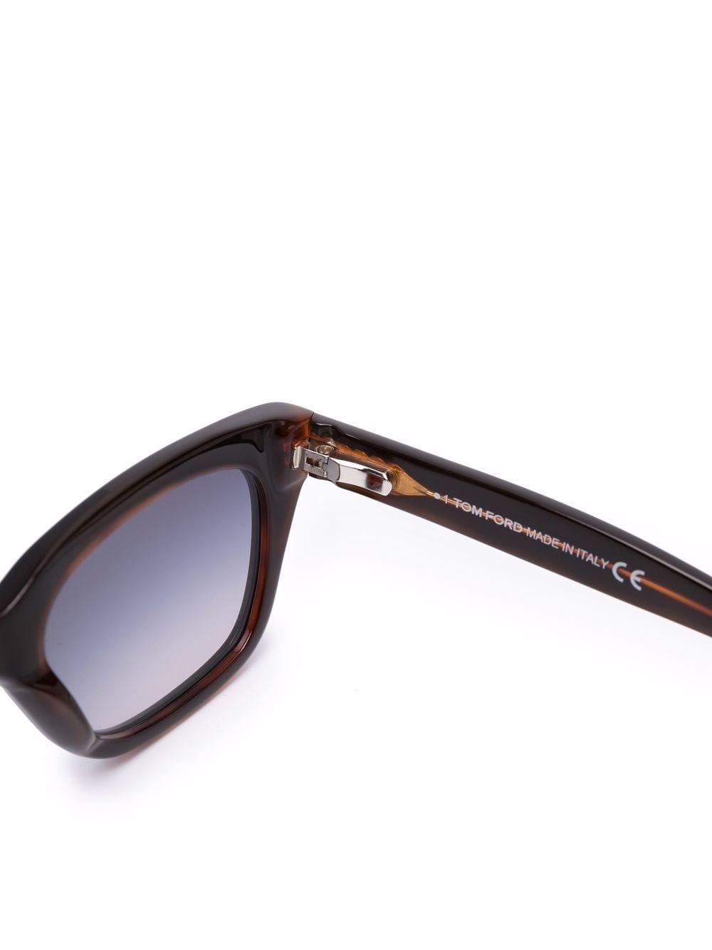 square-frame gradient sunglasses - 3