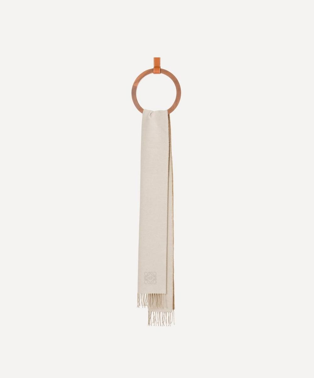 Bi-Colour Wool-Blend Scarf - 1