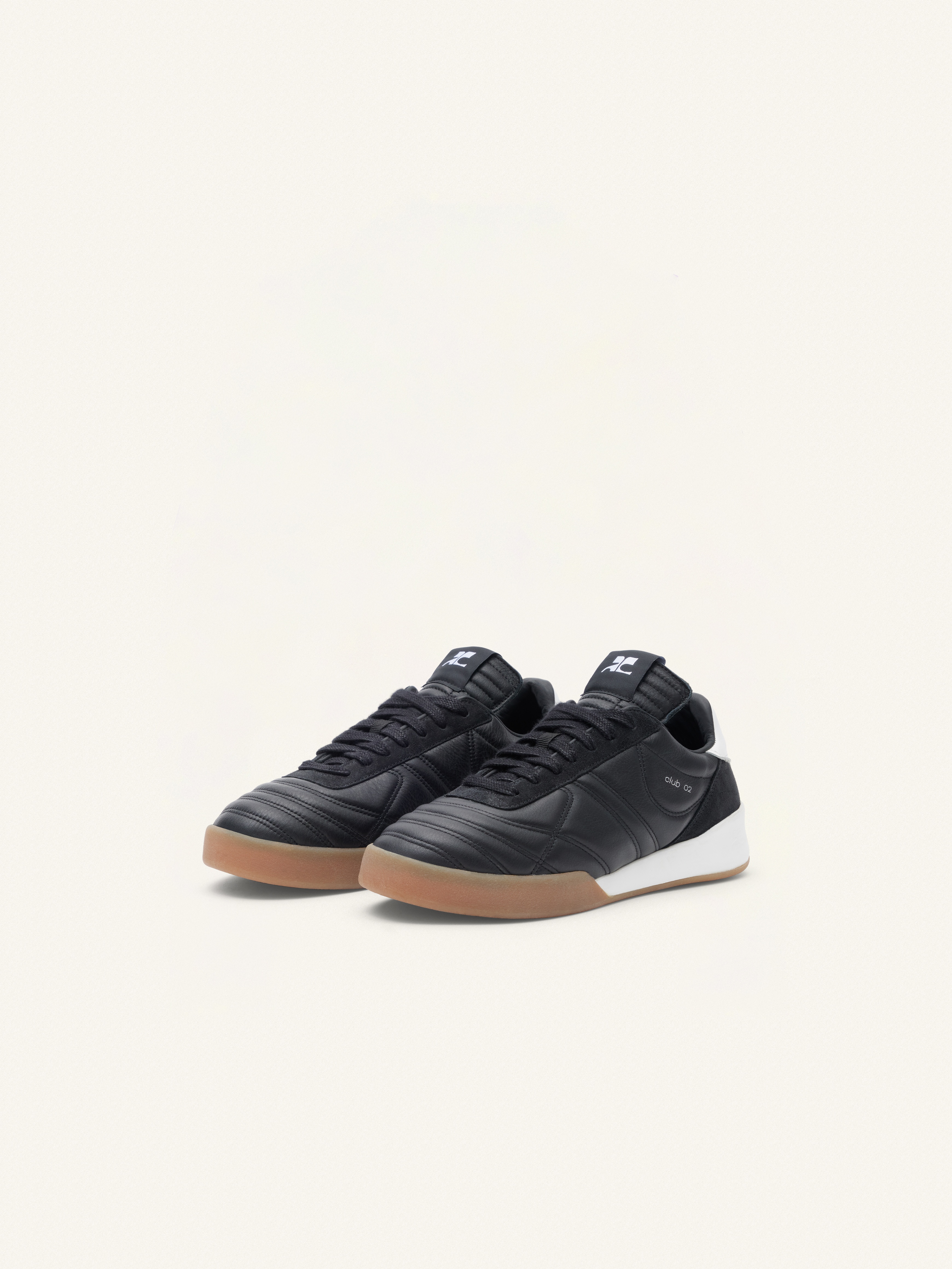 CLUB02 LEATHER SNEAKERS - 2