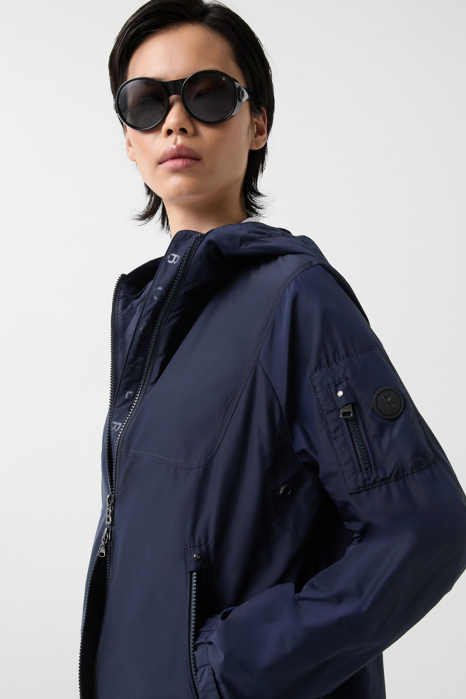 Zafina jacket in Navy blue - 5