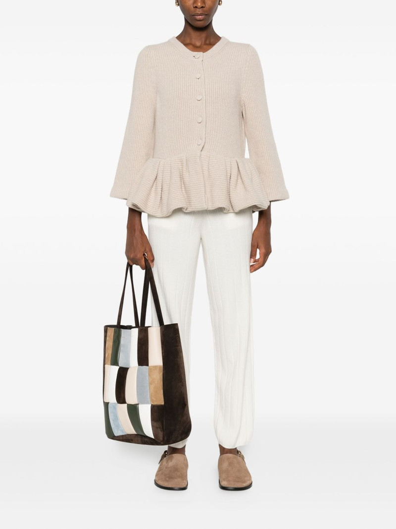 Max Mara ribbed knit trousers outlook