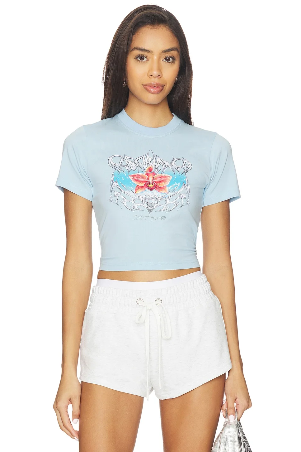 Blades Cropped Baby Tee - 1