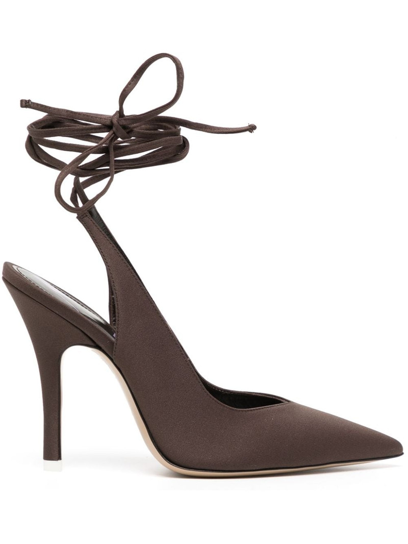 THE ATTICO Venus 105mm slingback pumps outlook