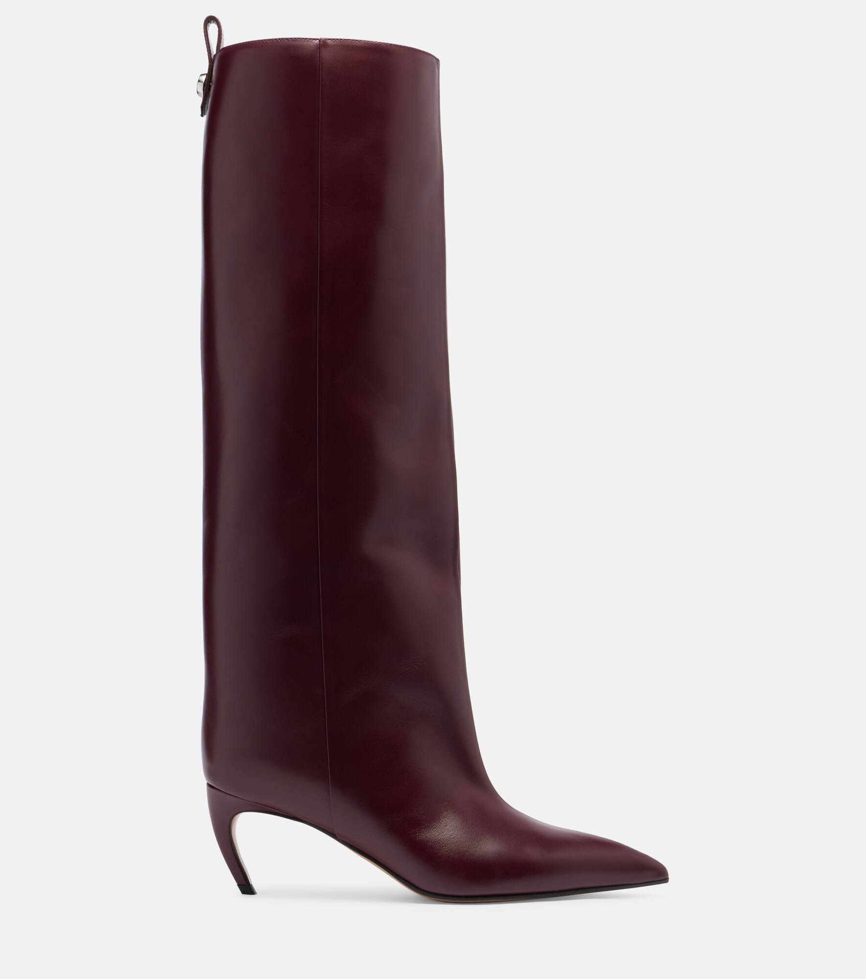 Lea 90 leather knee-high boots - 4