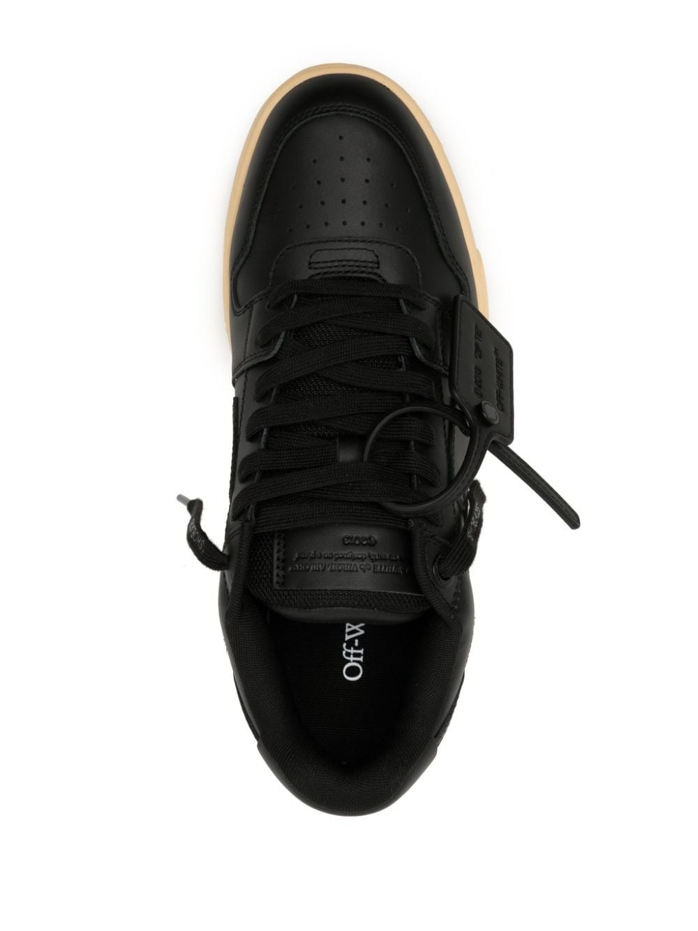 Out Of Office leather sneakers - 4
