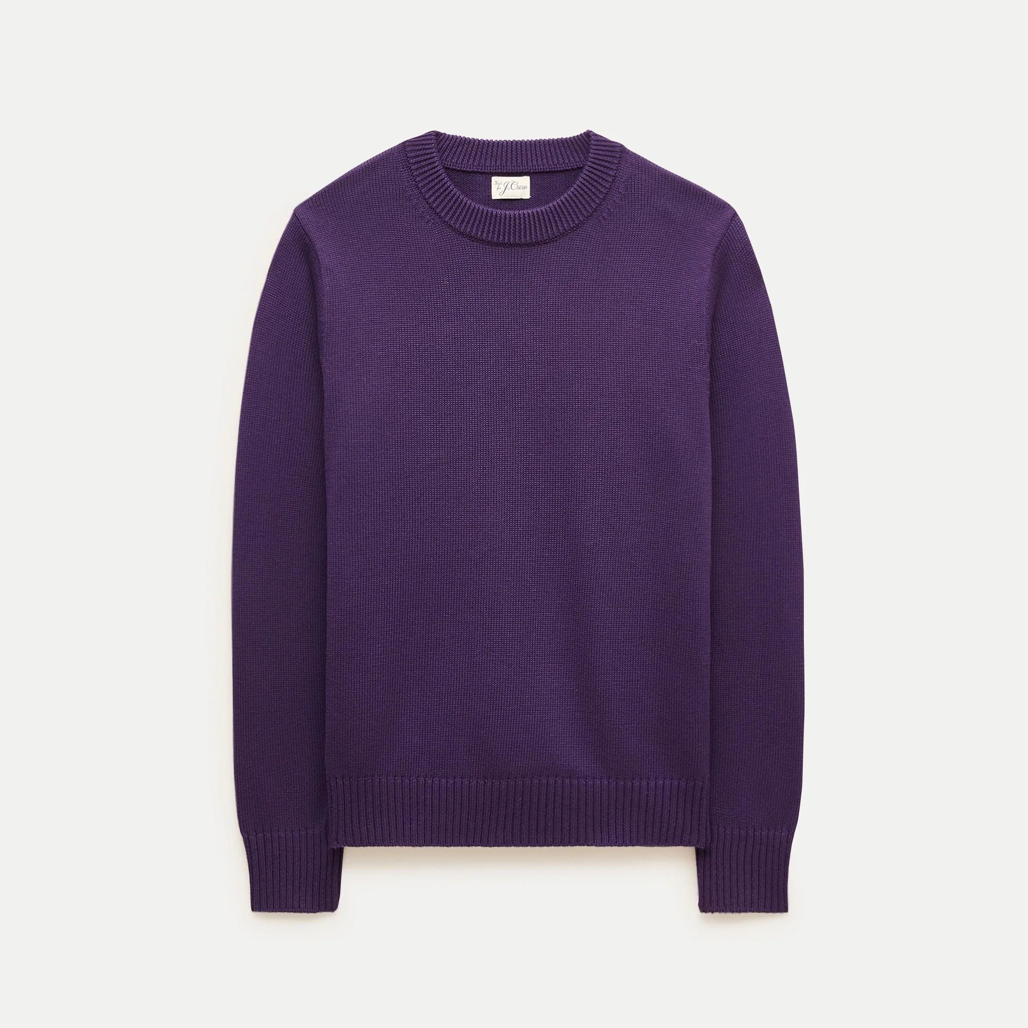 Heritage cotton crewneck sweater - 1