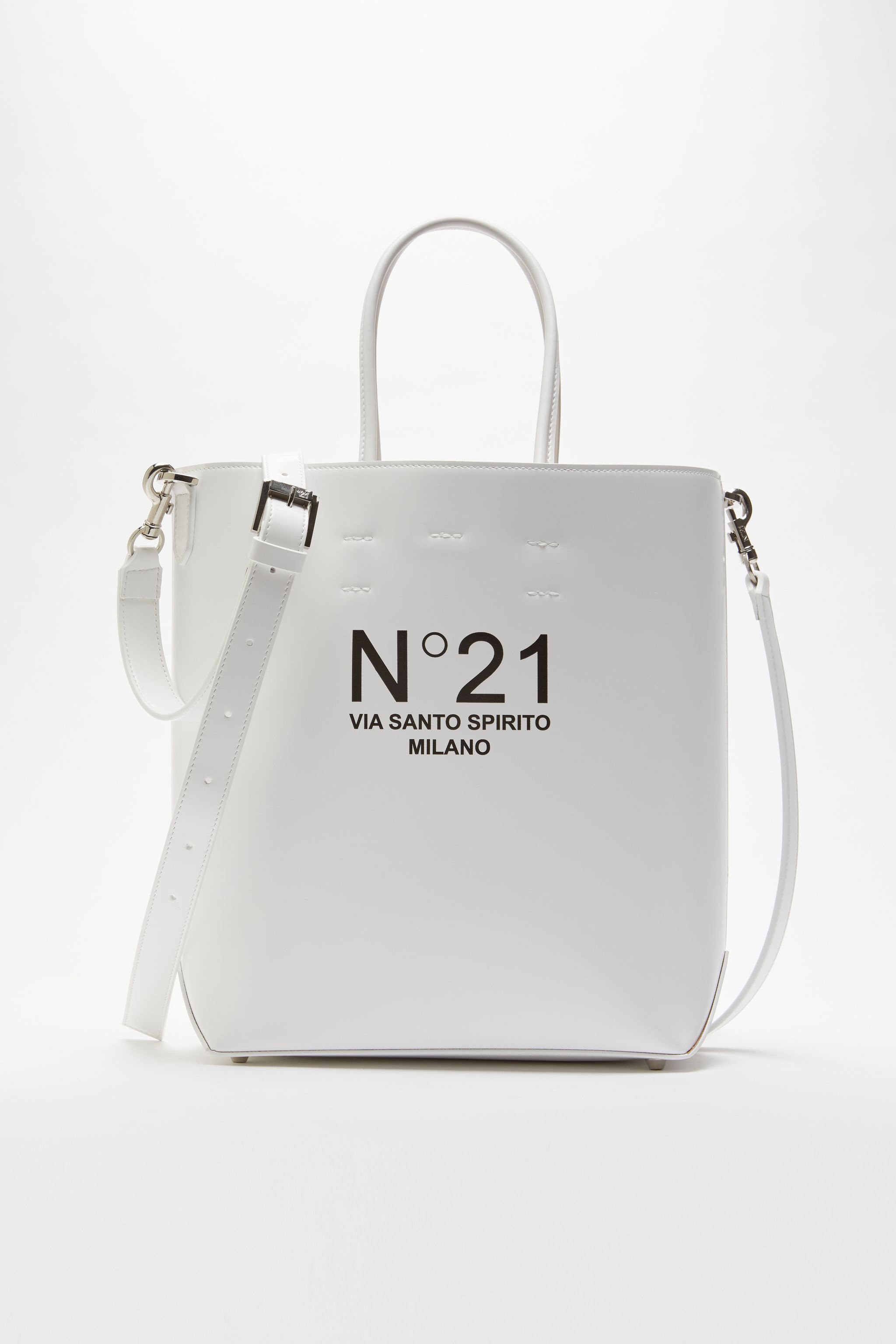 SMALL LOGO-PRINT SHOPPER - 1