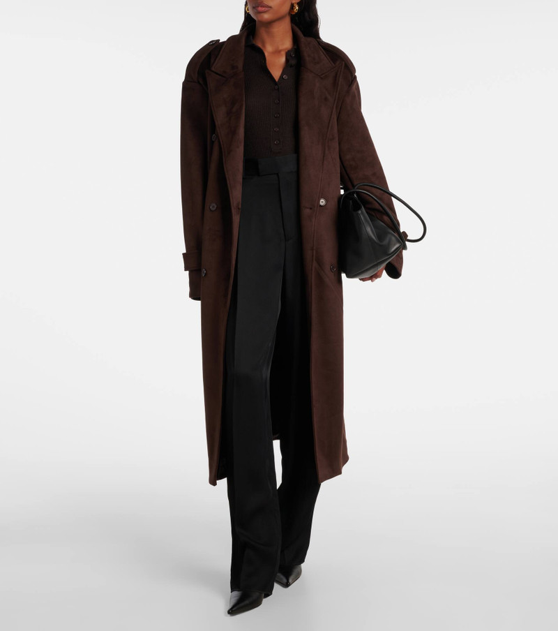 The Frankie Shop Pembroke trench coat outlook