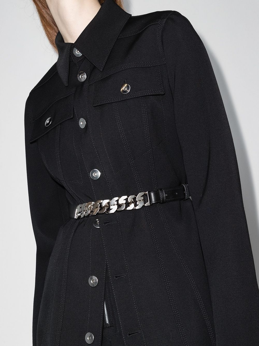 chain-link slim belt - 2