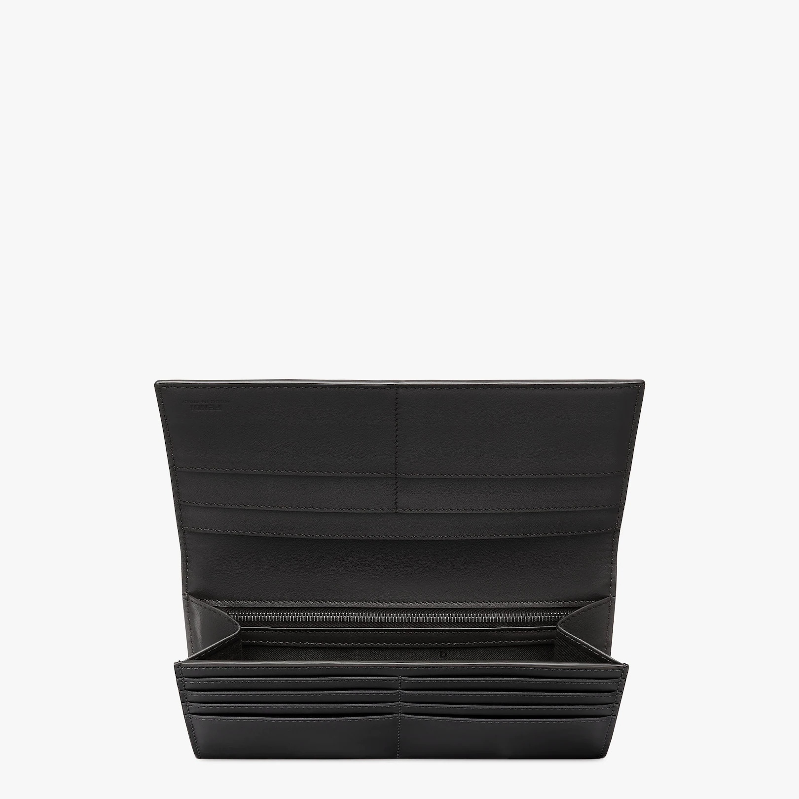 Black leather wallet - 3