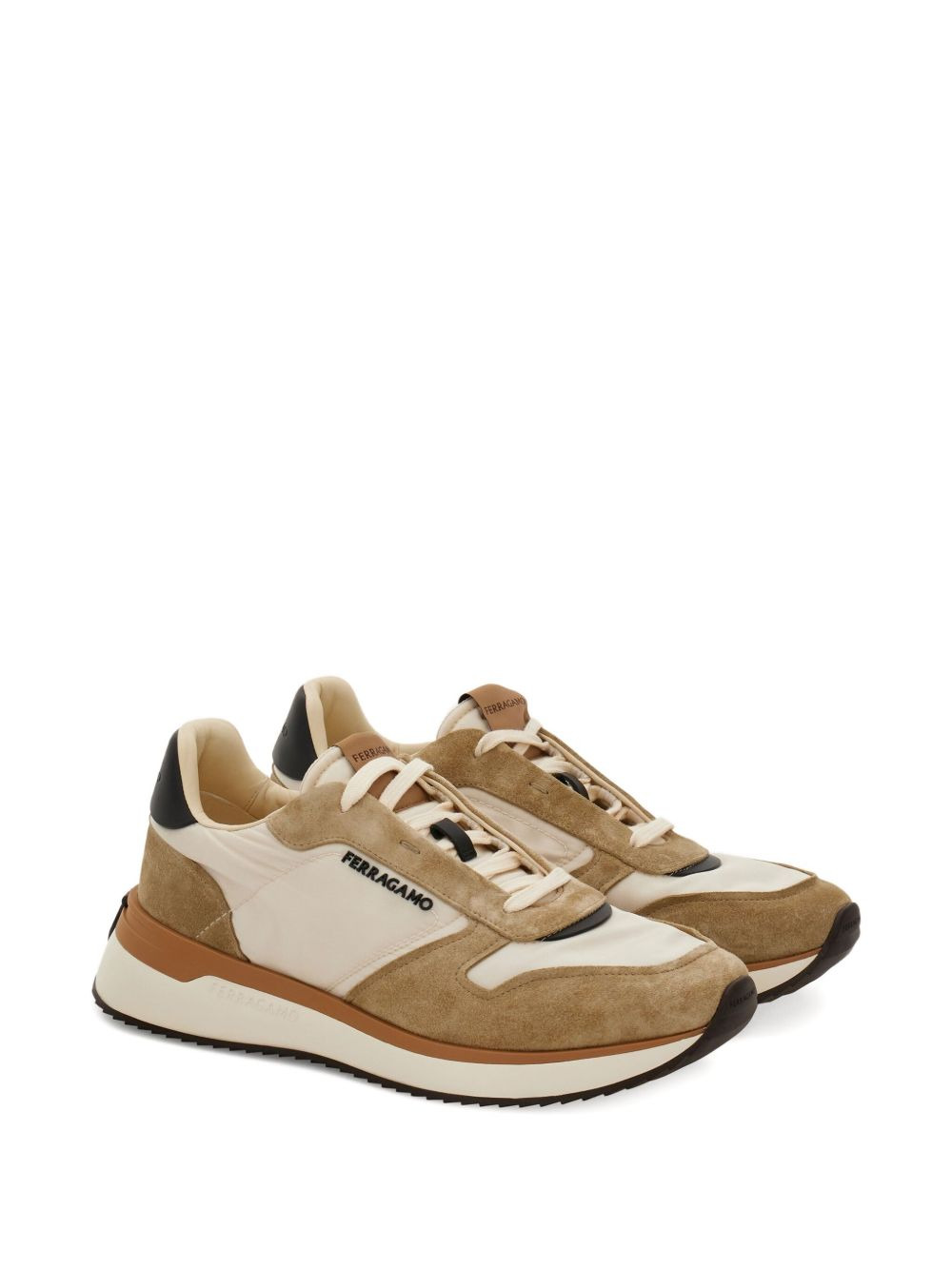 suede-leather sneakers - 2