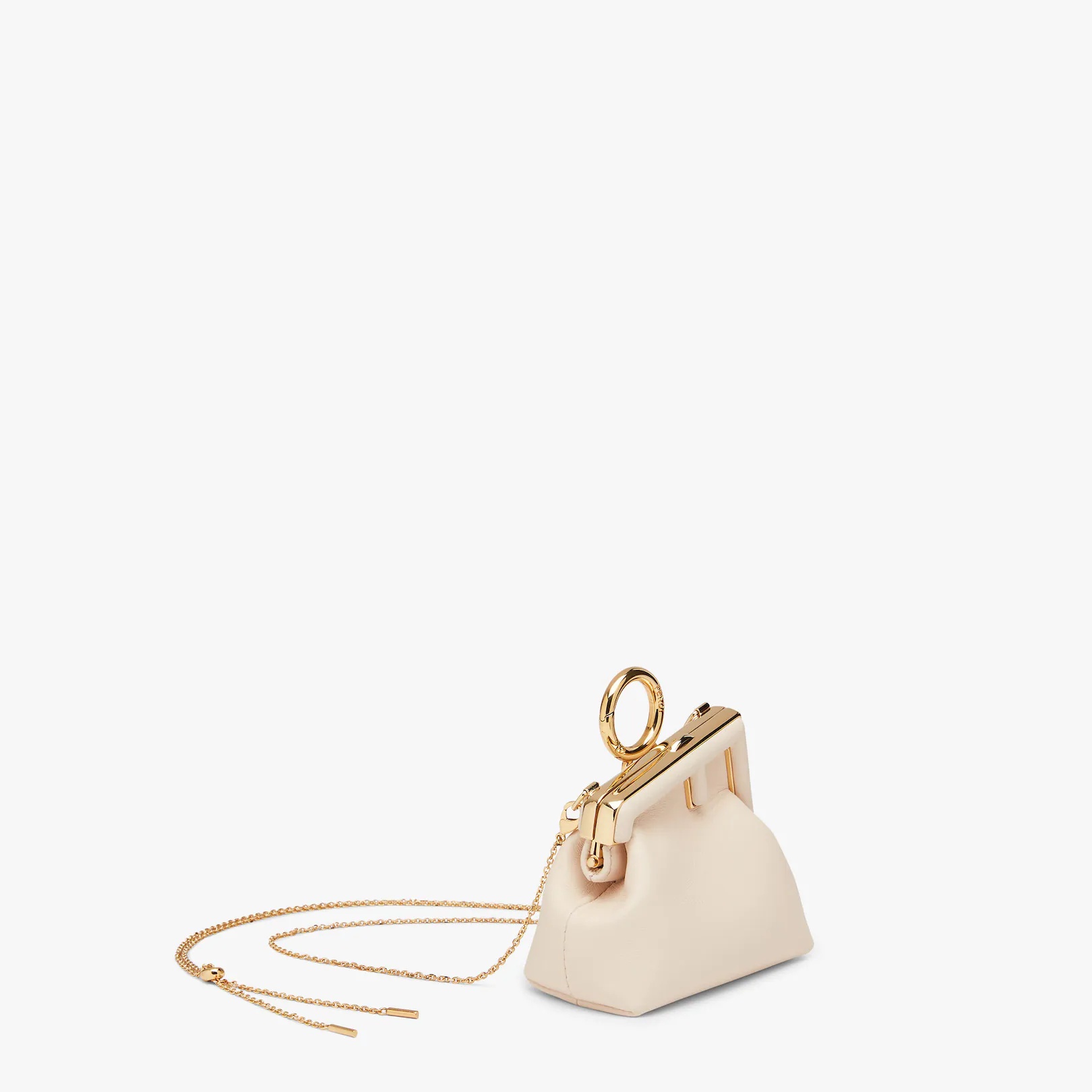 Charm in pink nappa leather - 2