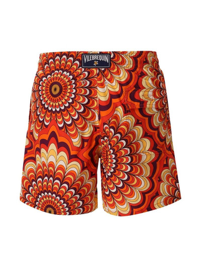 Vilebrequin abstract-pattern print swim shorts outlook