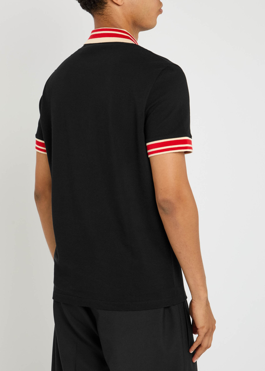 Valentino Garavani Vlogo Piqué Cotton Polo Shirt - 3