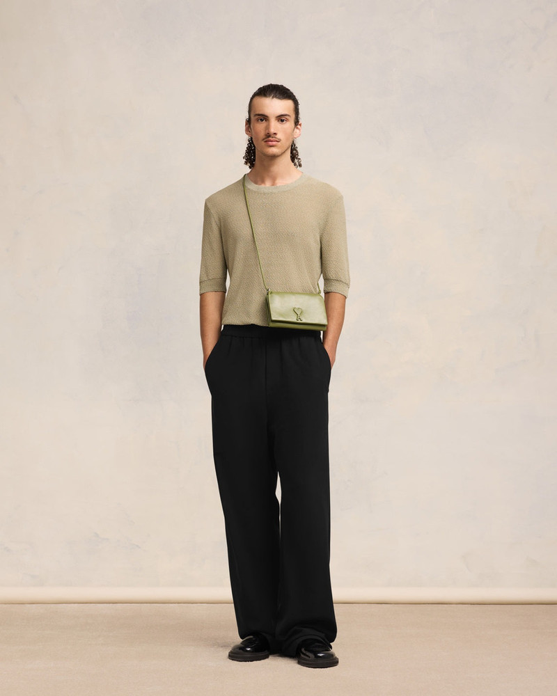 AMI Paris WIDE ELASTICATED WAIST TROUSERS outlook