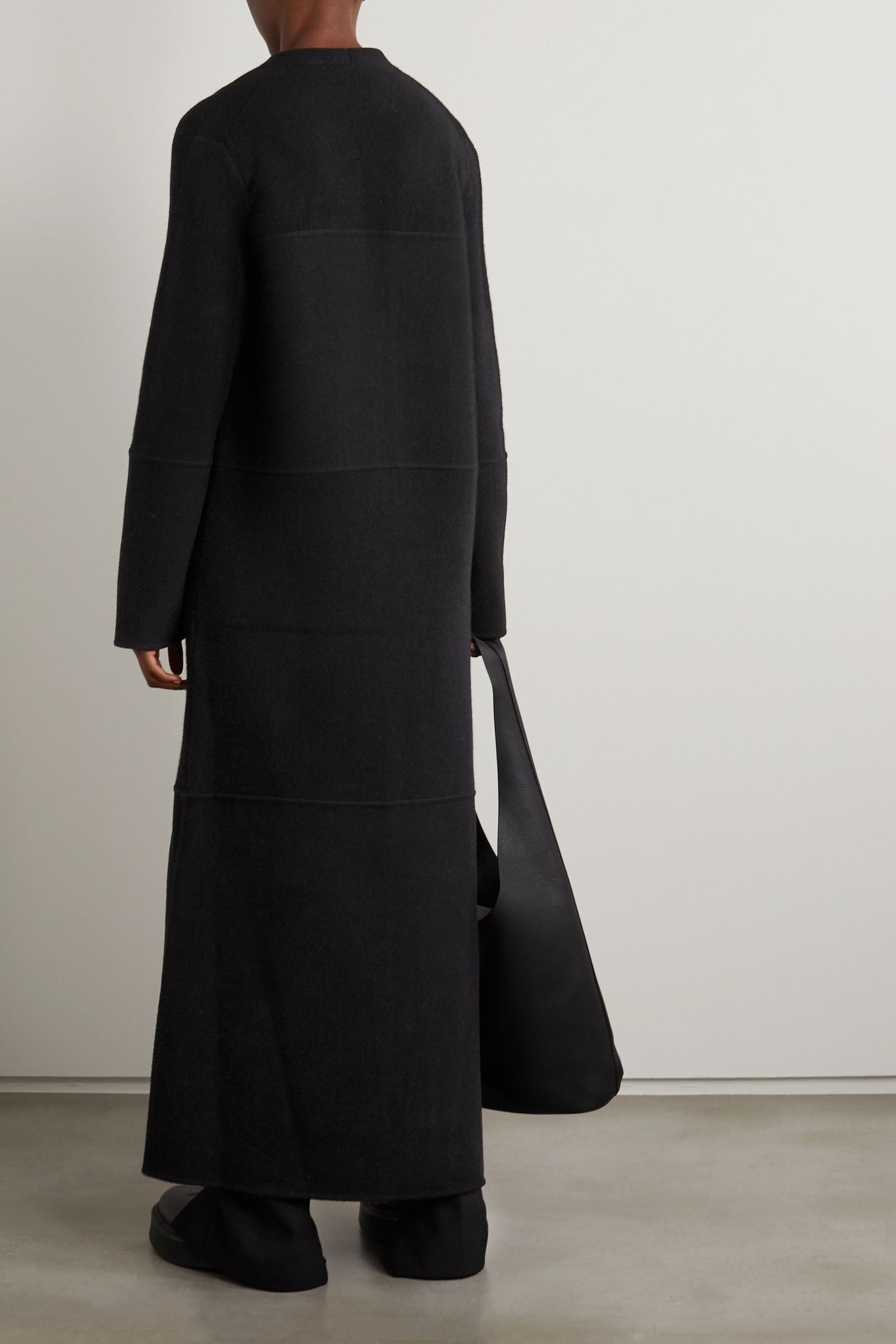 Ariane paneled cashmere and wool-blend coat - 3