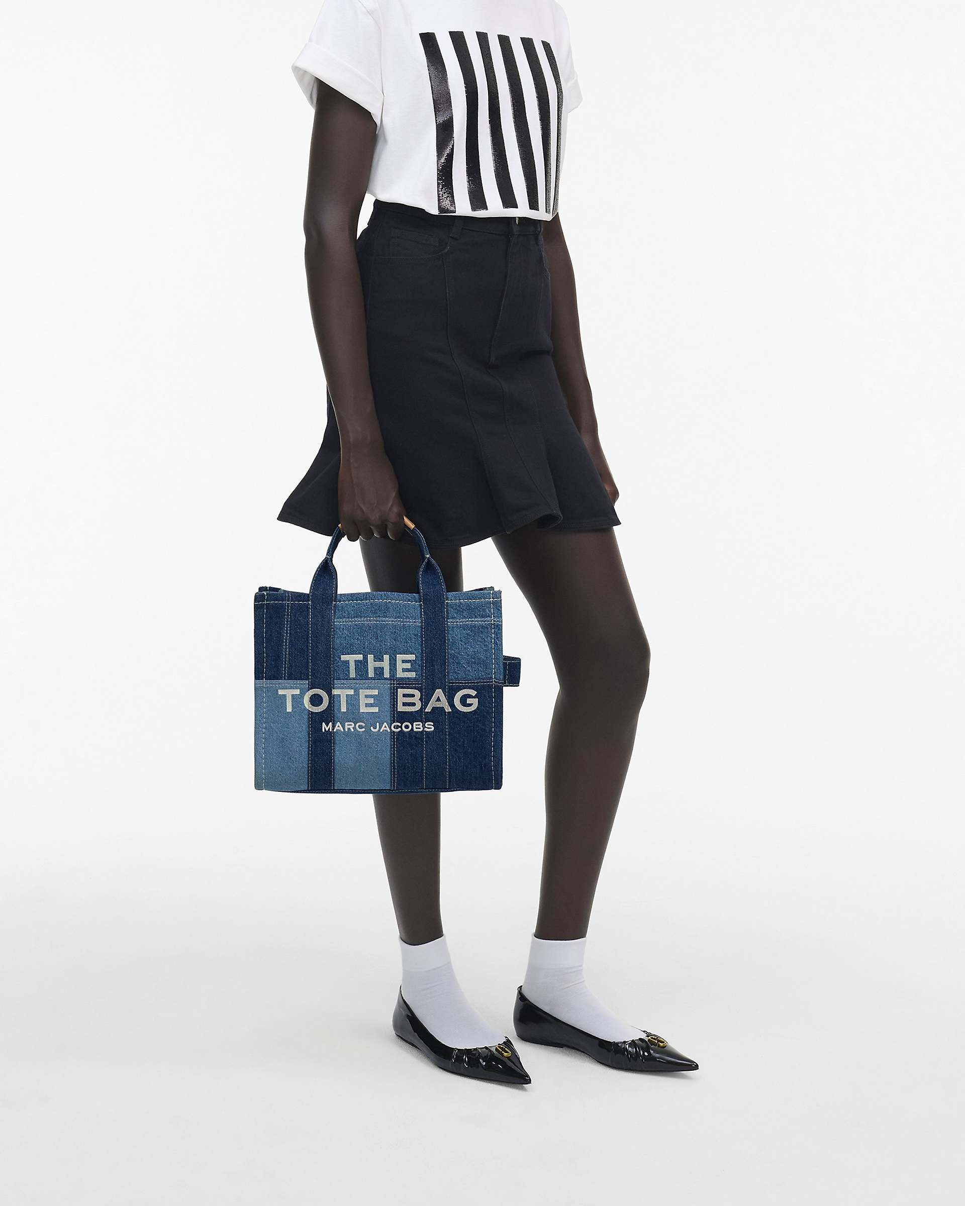 THE DENIM SMALL TOTE BAG - 9