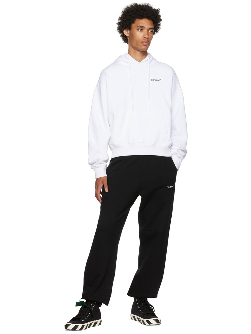 Off-White Black Mid-Top Vulcanized Sneakers outlook