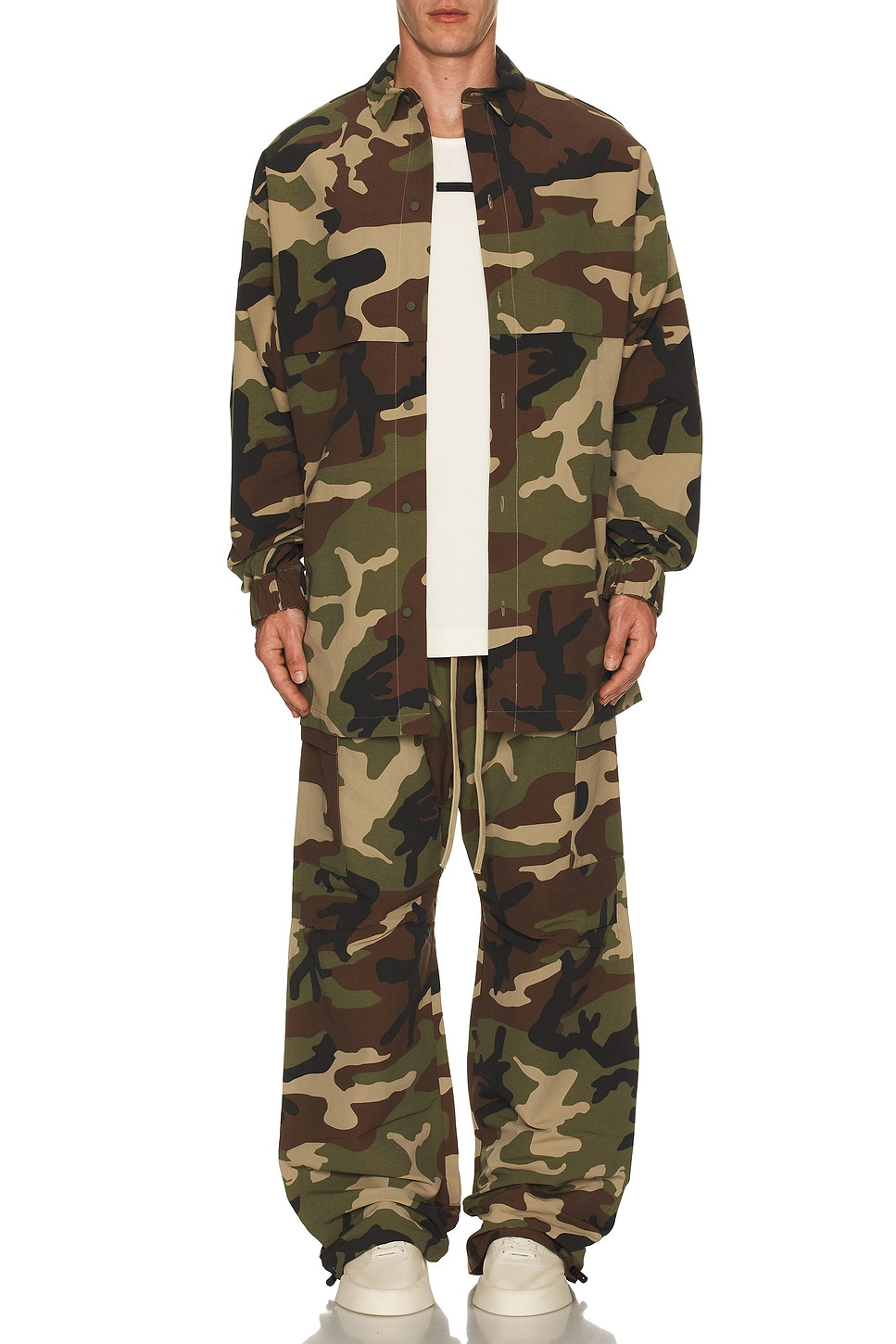 Military Nylon Overshirt - 5