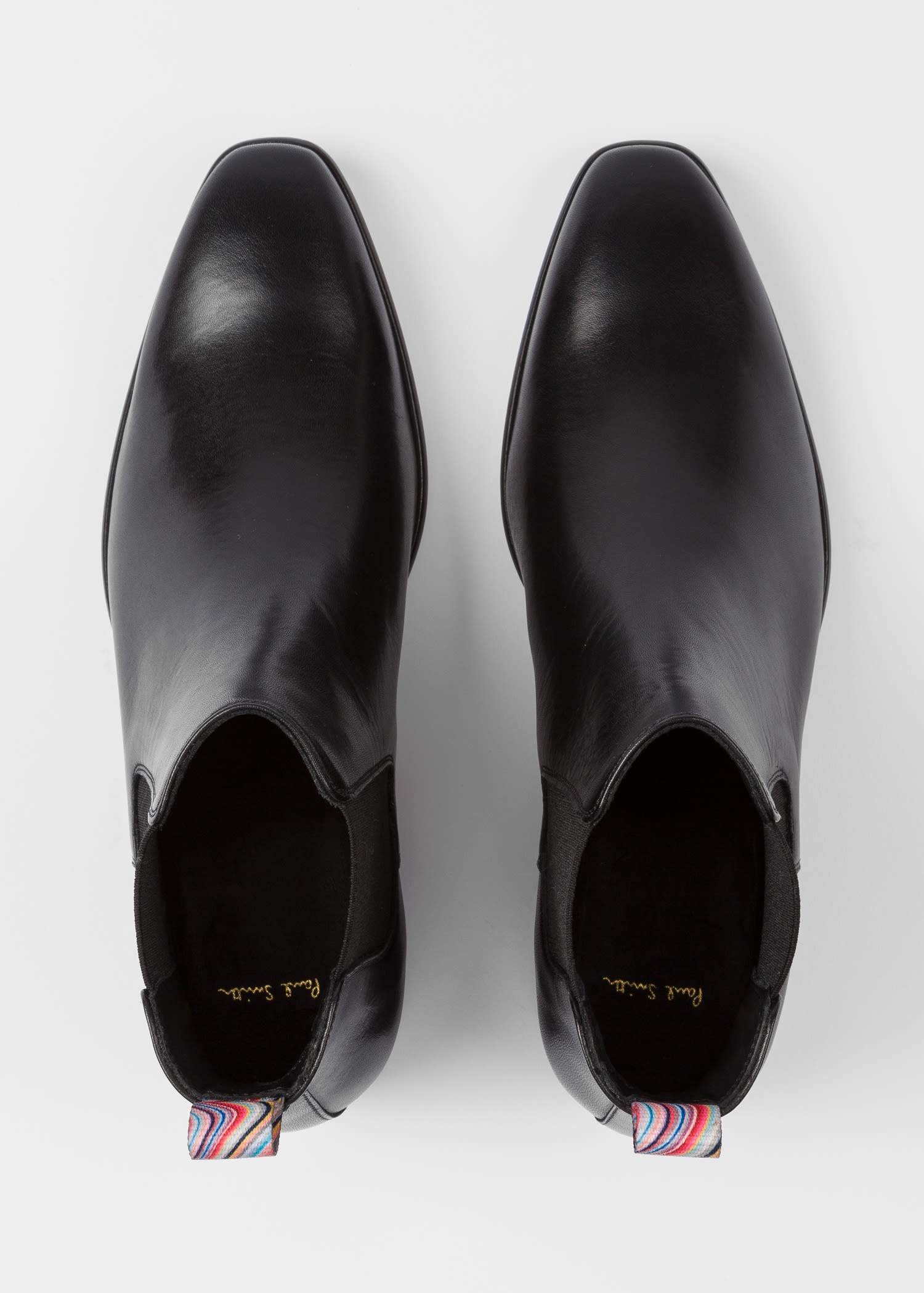 Black Leather 'Jackson' Chelsea Boots - 3