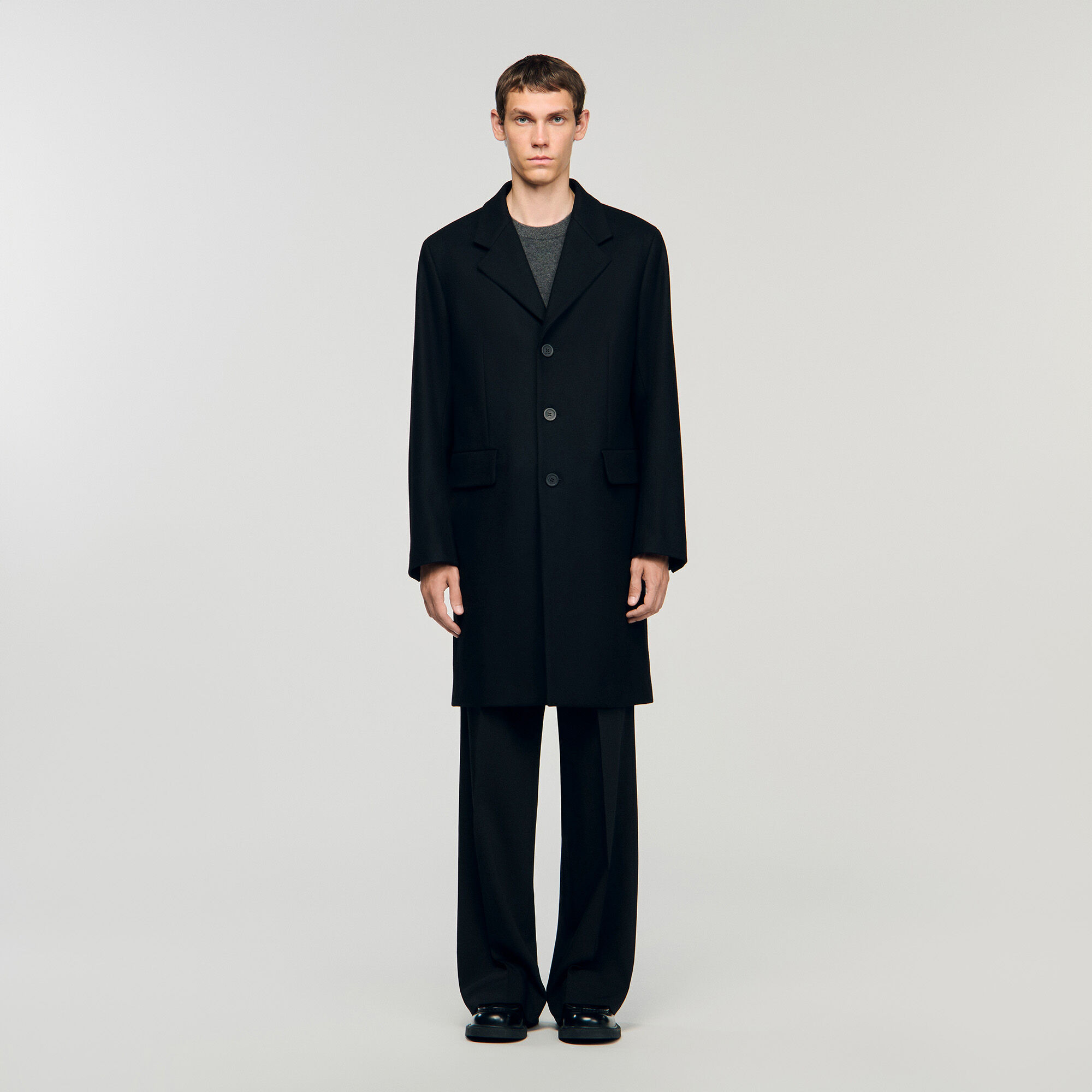 WOOL AND CASHMERE COAT - 2