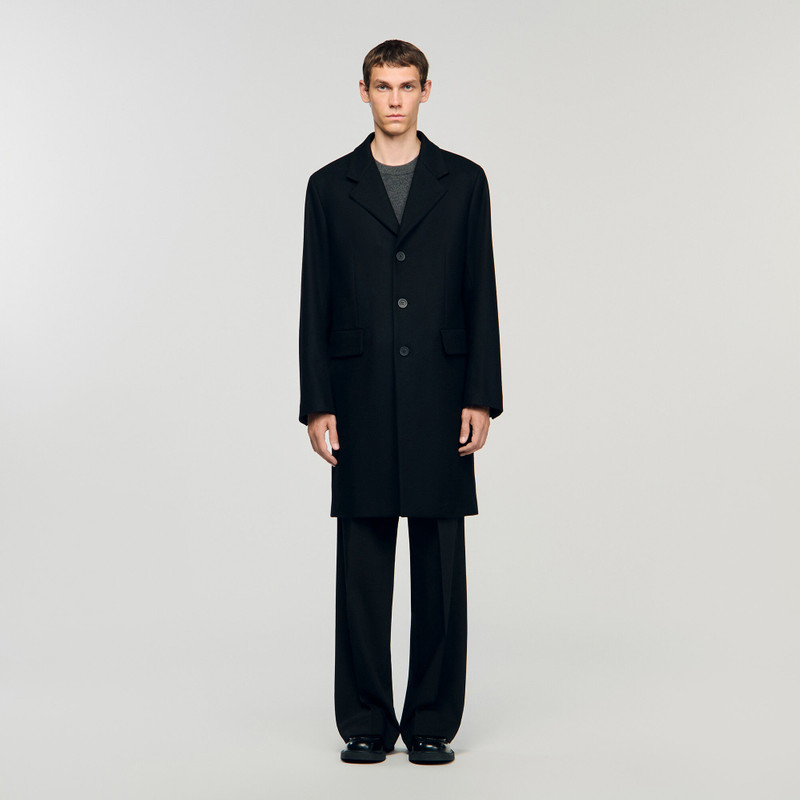 Sandro WOOL AND CASHMERE COAT outlook