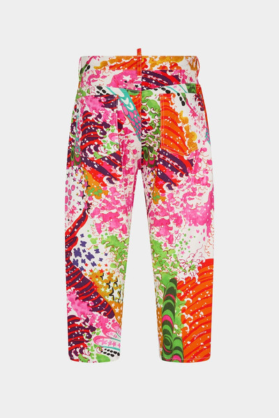 DSQUARED2 PSYCHEDELIC DREAMS KAWAII CASUAL PANTS outlook