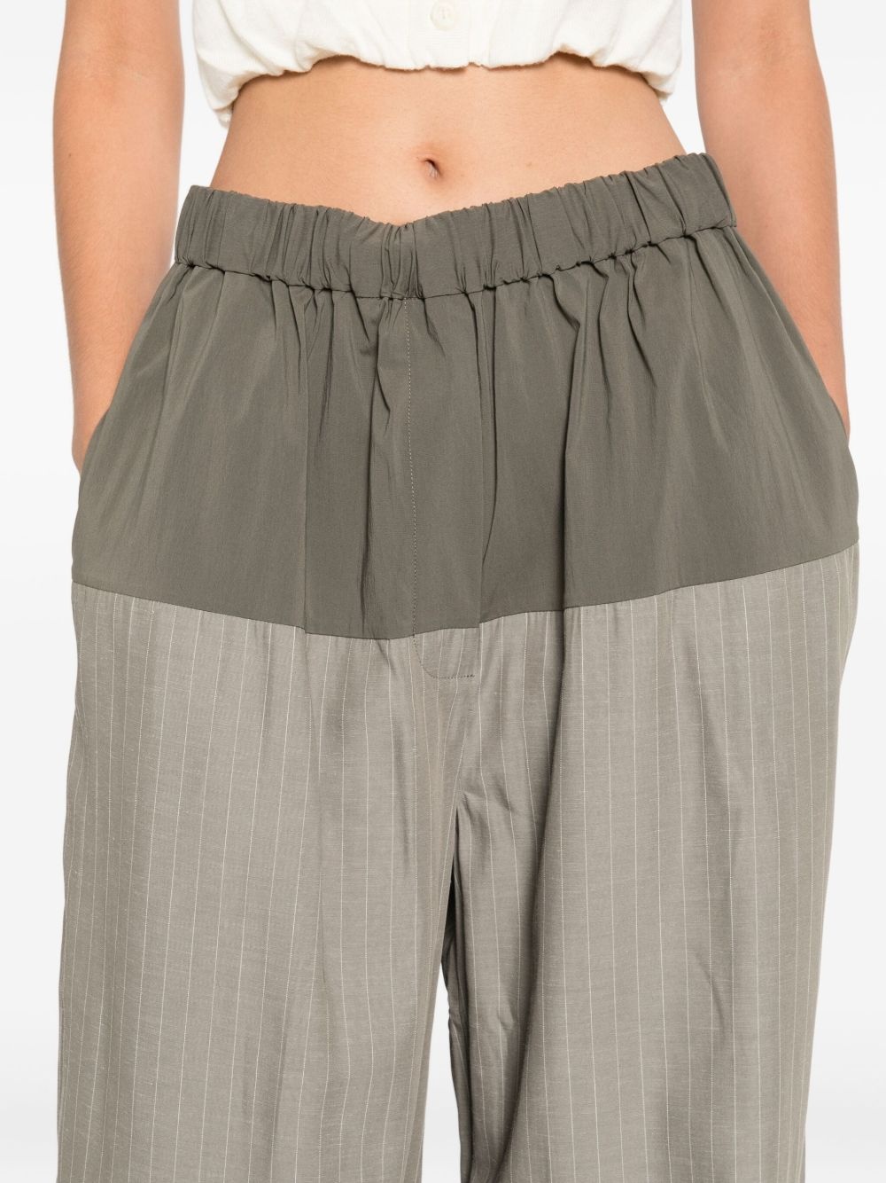 pinstriped trousers - 5