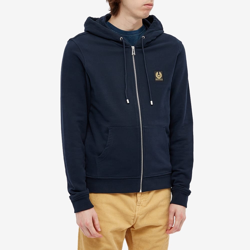 Belstaff Patch Logo Zip Hoody - 4