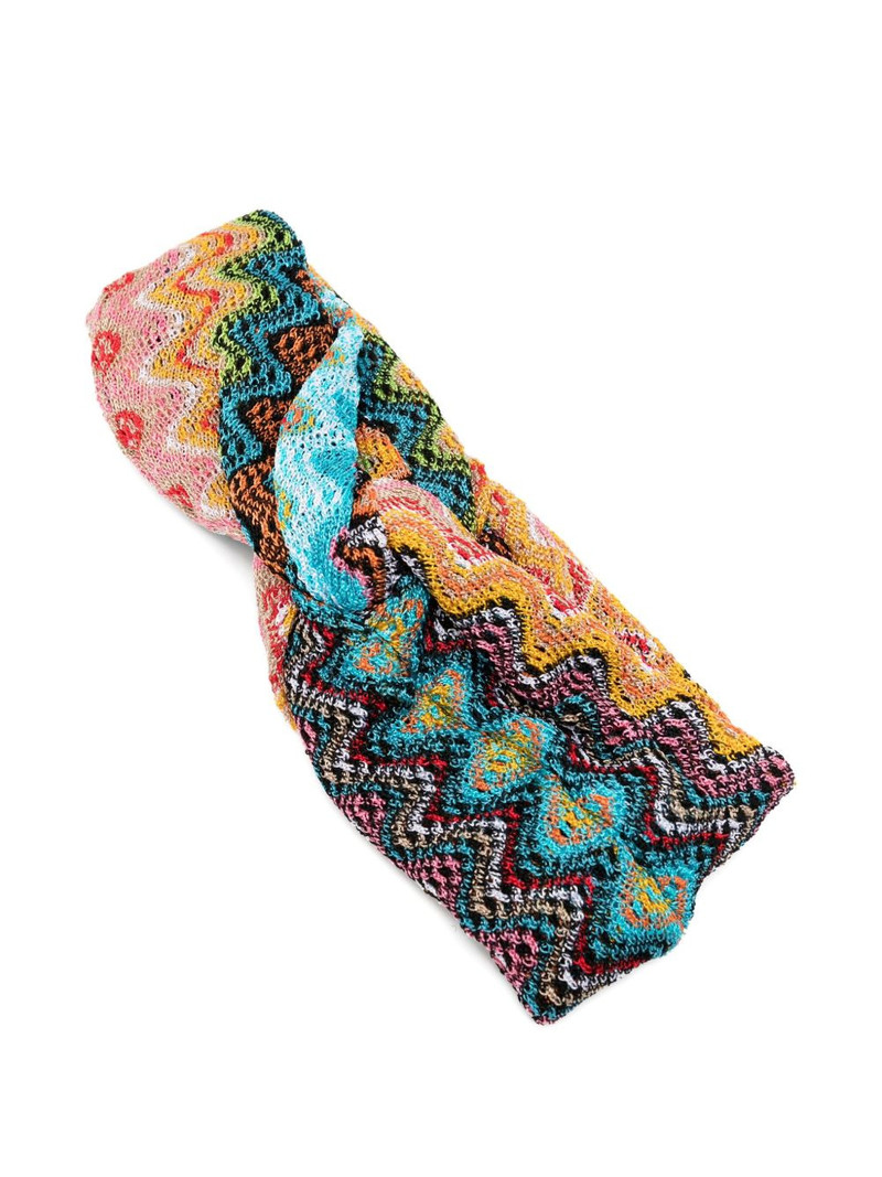 Missoni knitted headband outlook