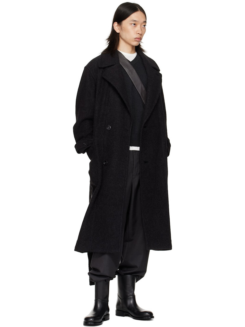 Lemaire Black Soft Coat outlook