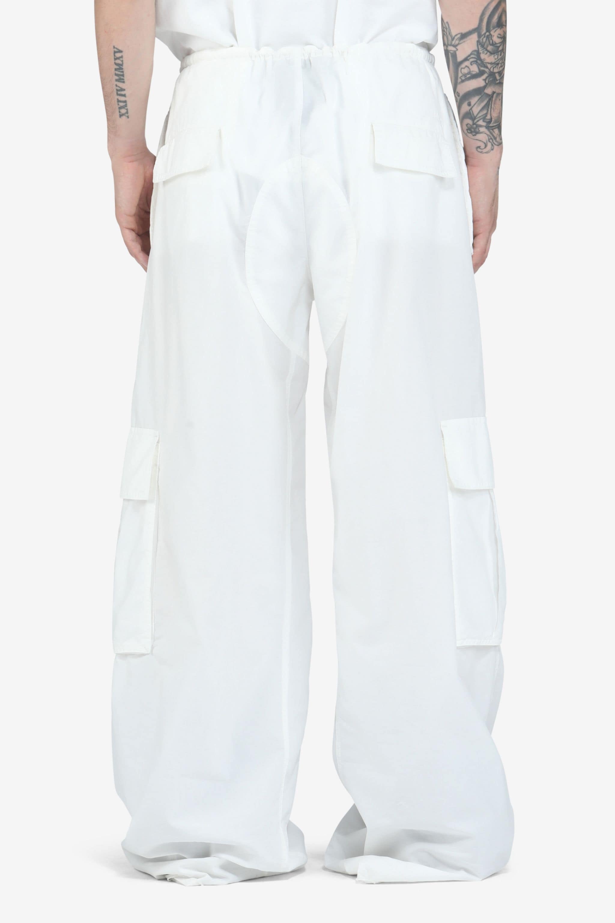 WIDE-LEG COTTON TROUSERS - 2