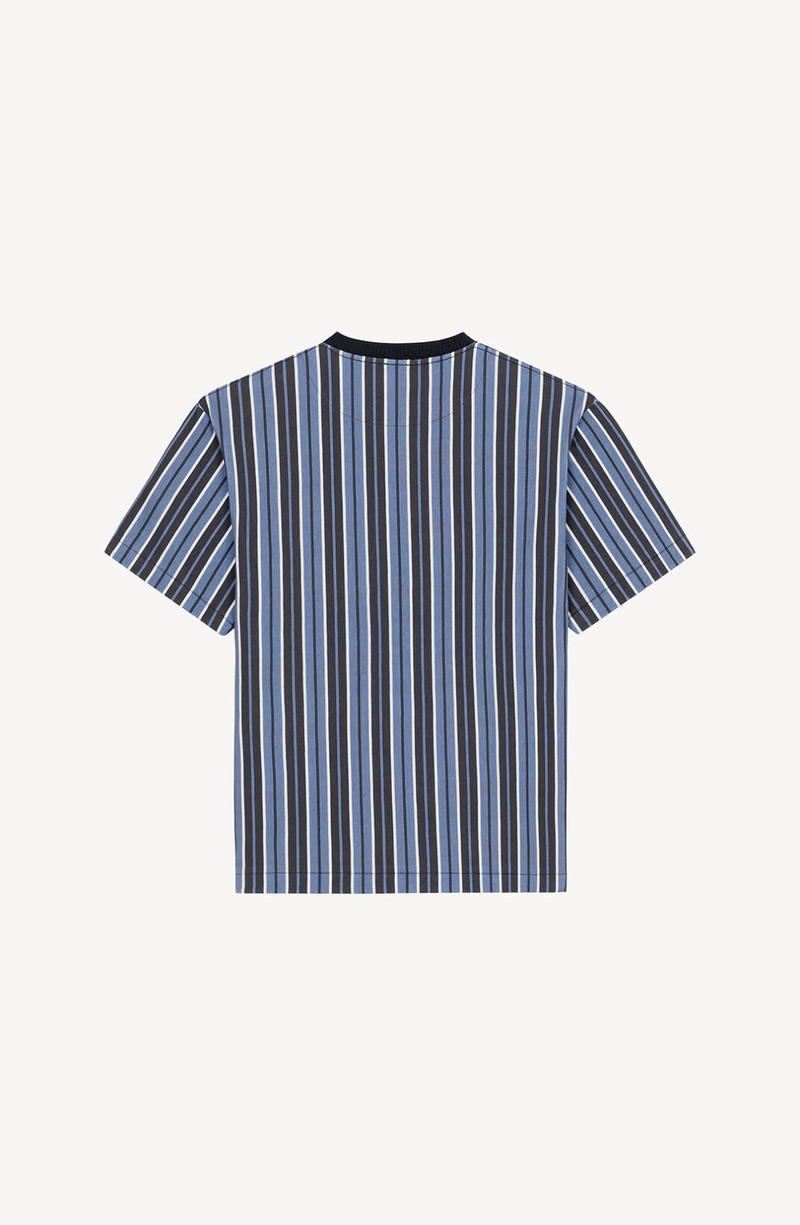 KENZO 'Varsity' striped oversize T-shirt outlook