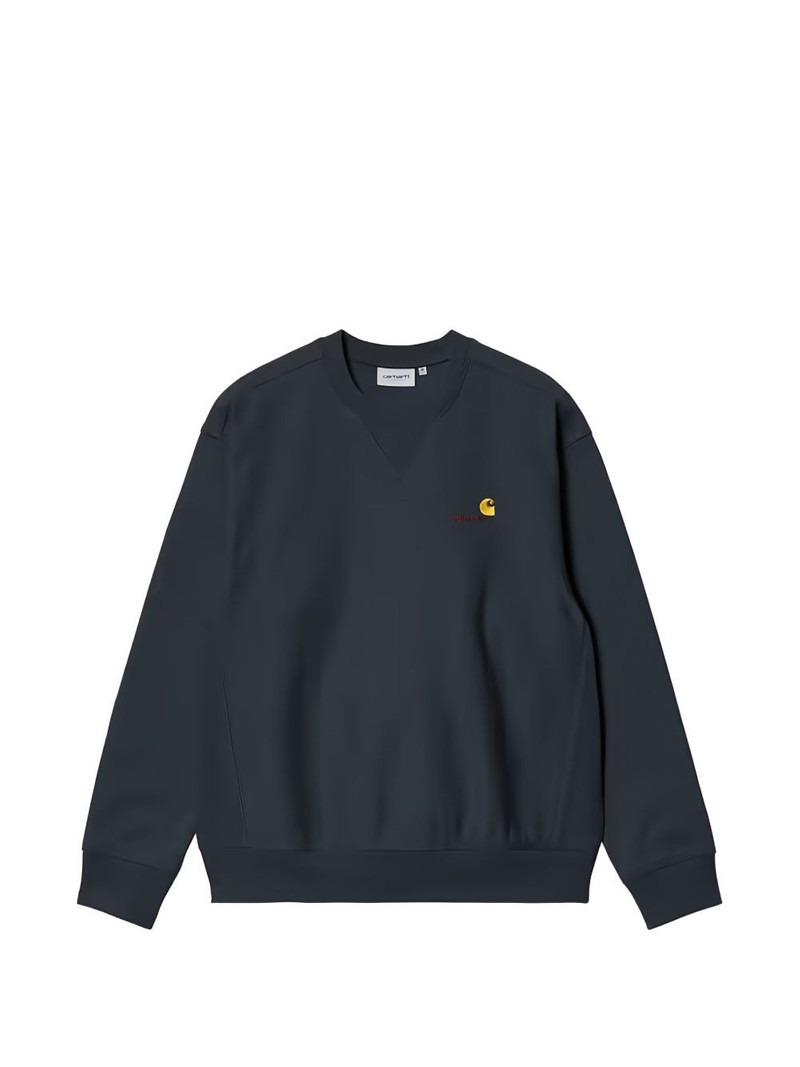 American Script logo sweatshirt 1