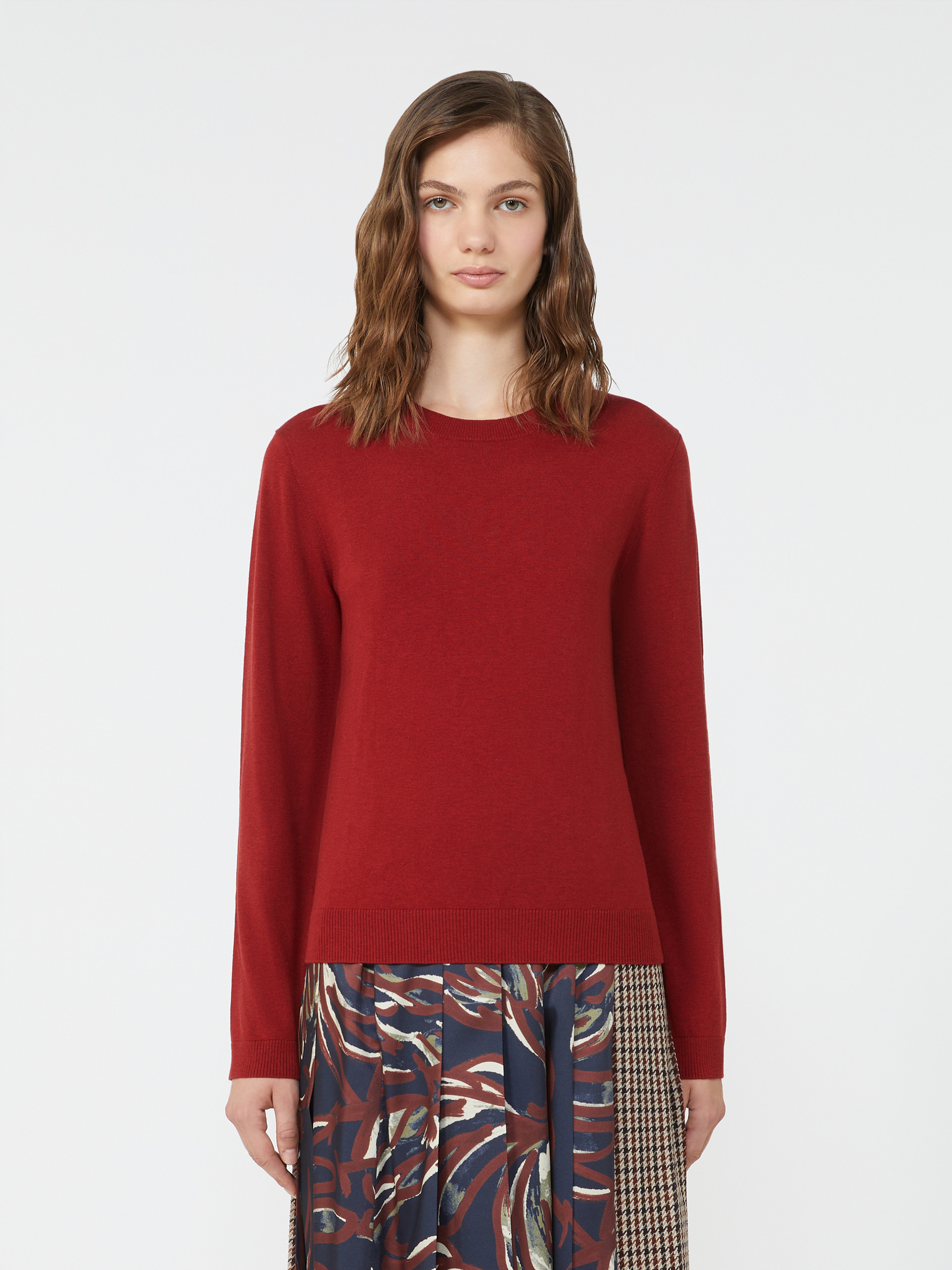 SICILIA Silk and wool yarn jumper - 3