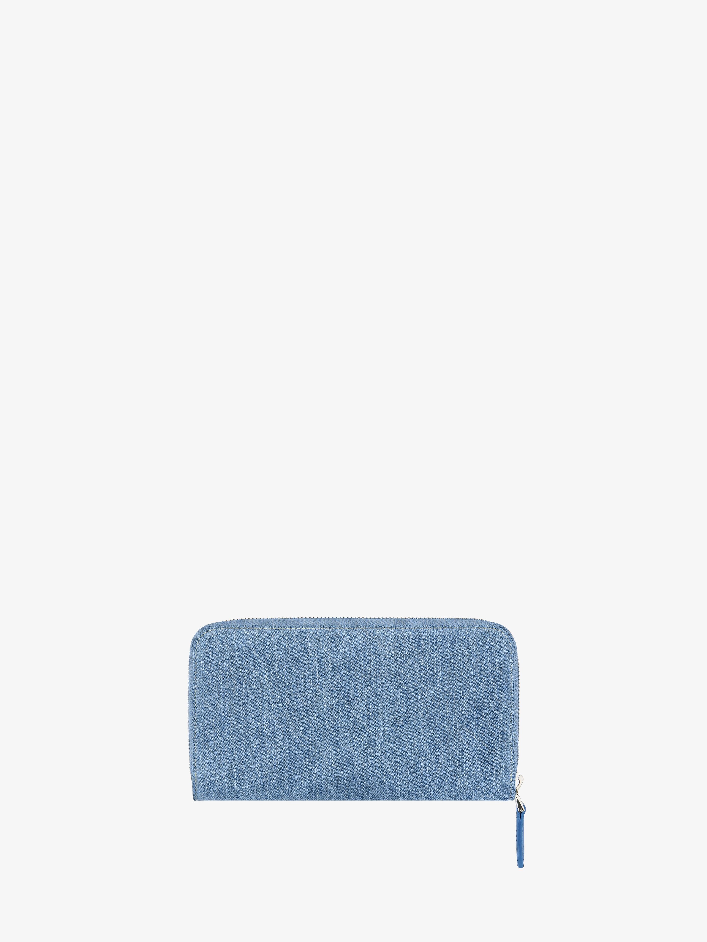 GIVENCHY WALLET IN DENIM - 3