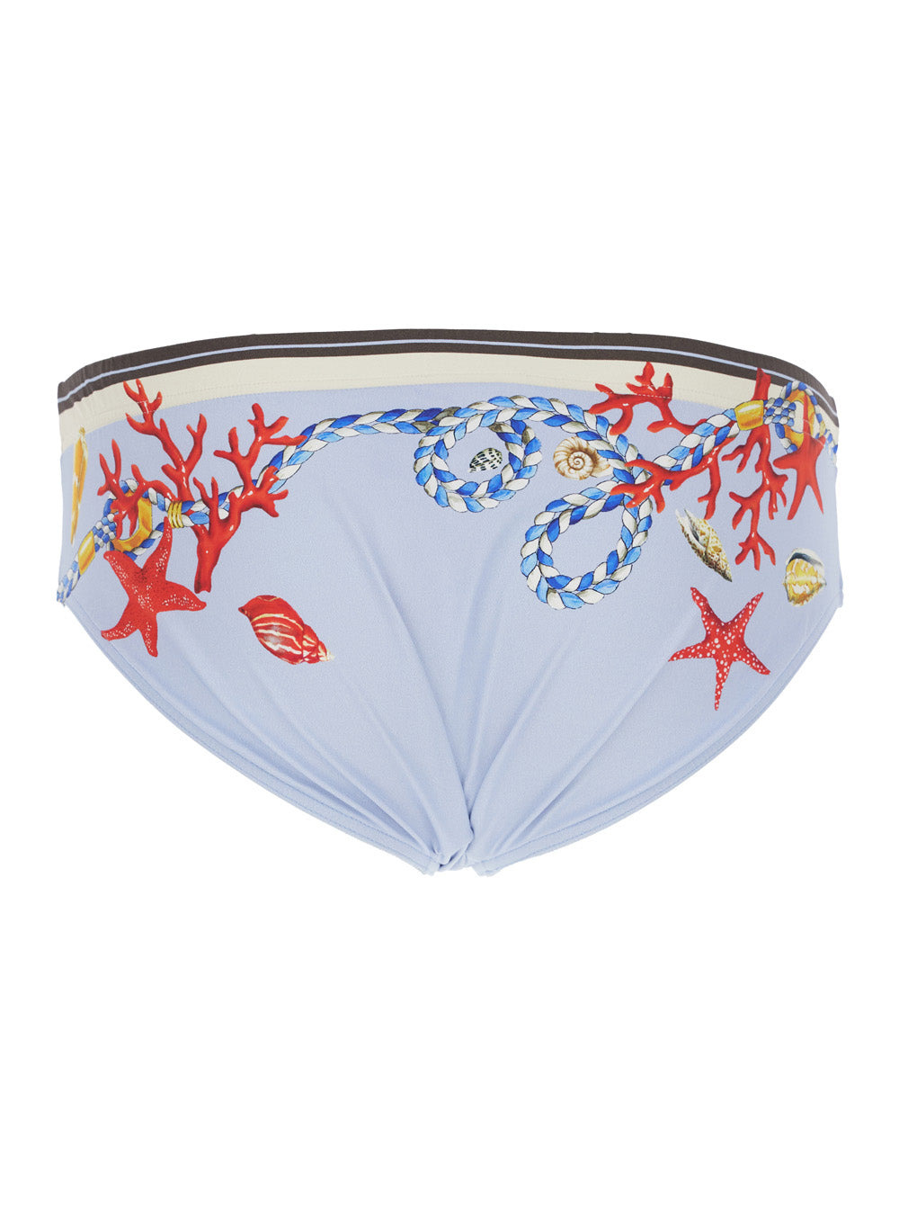 Dolce & Gabbana Men Slip Stampa Conchiglie - 2