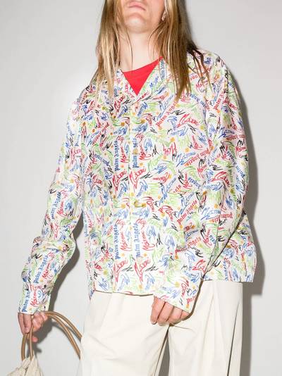 Palm Angels x Missoni Scribble print shirt outlook