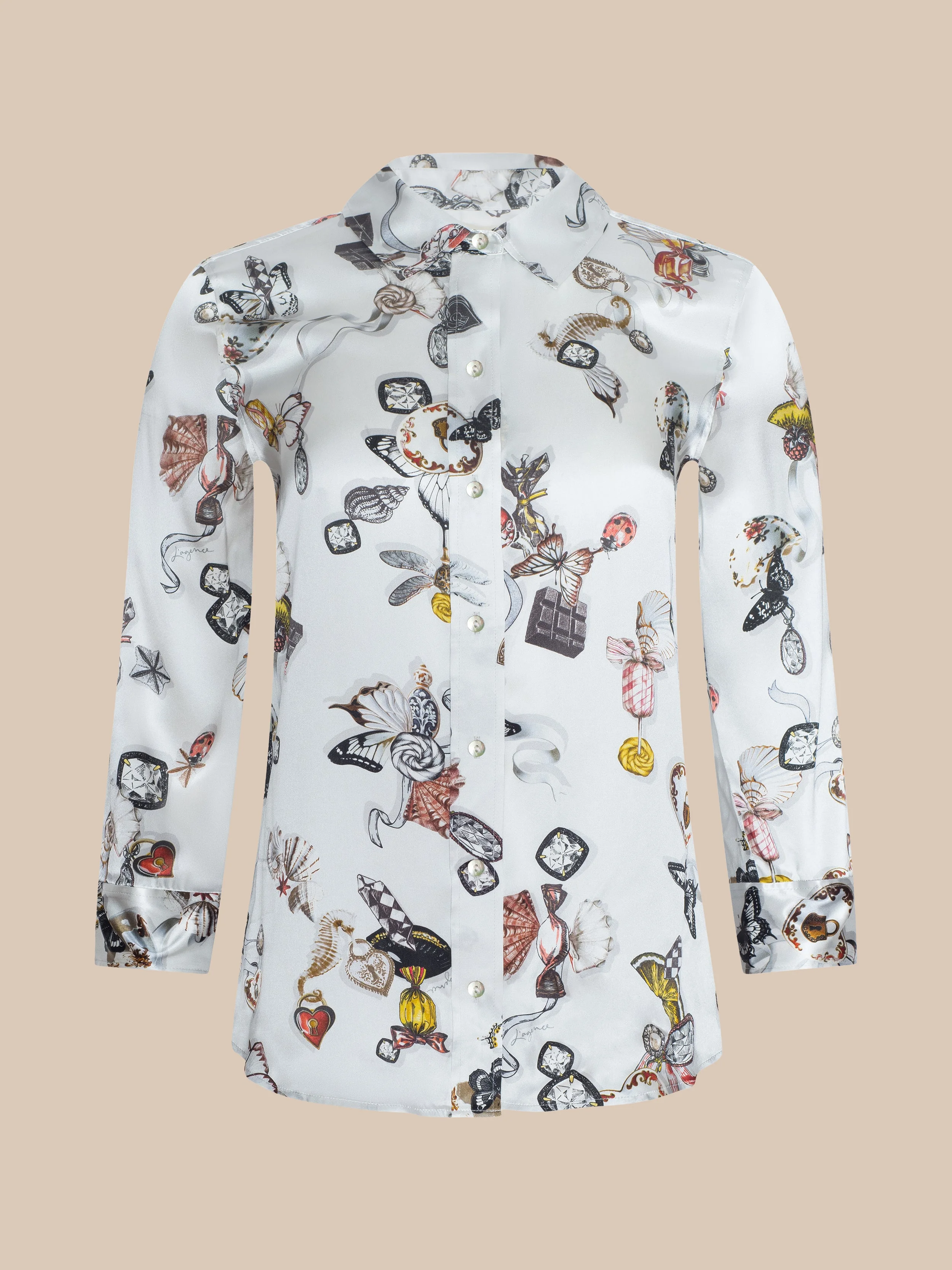 Dani Silk Blouse - 1