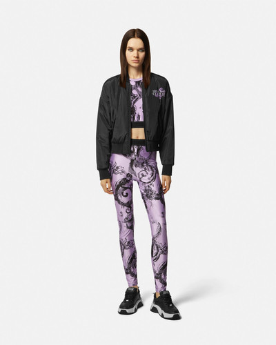 VERSACE JEANS COUTURE Watercolour Couture Leggings outlook
