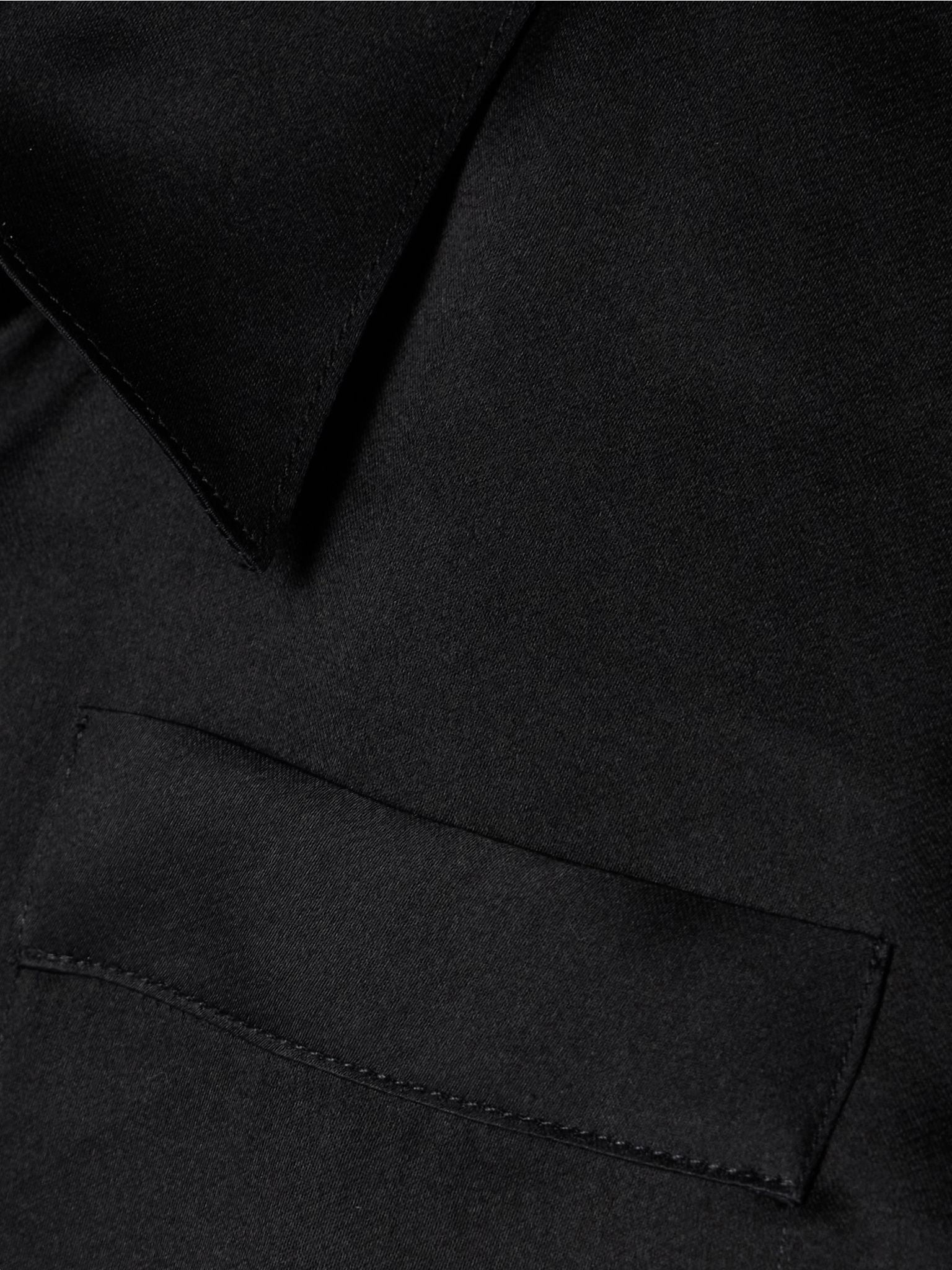 Keefe silk-organza shirt Black - 5