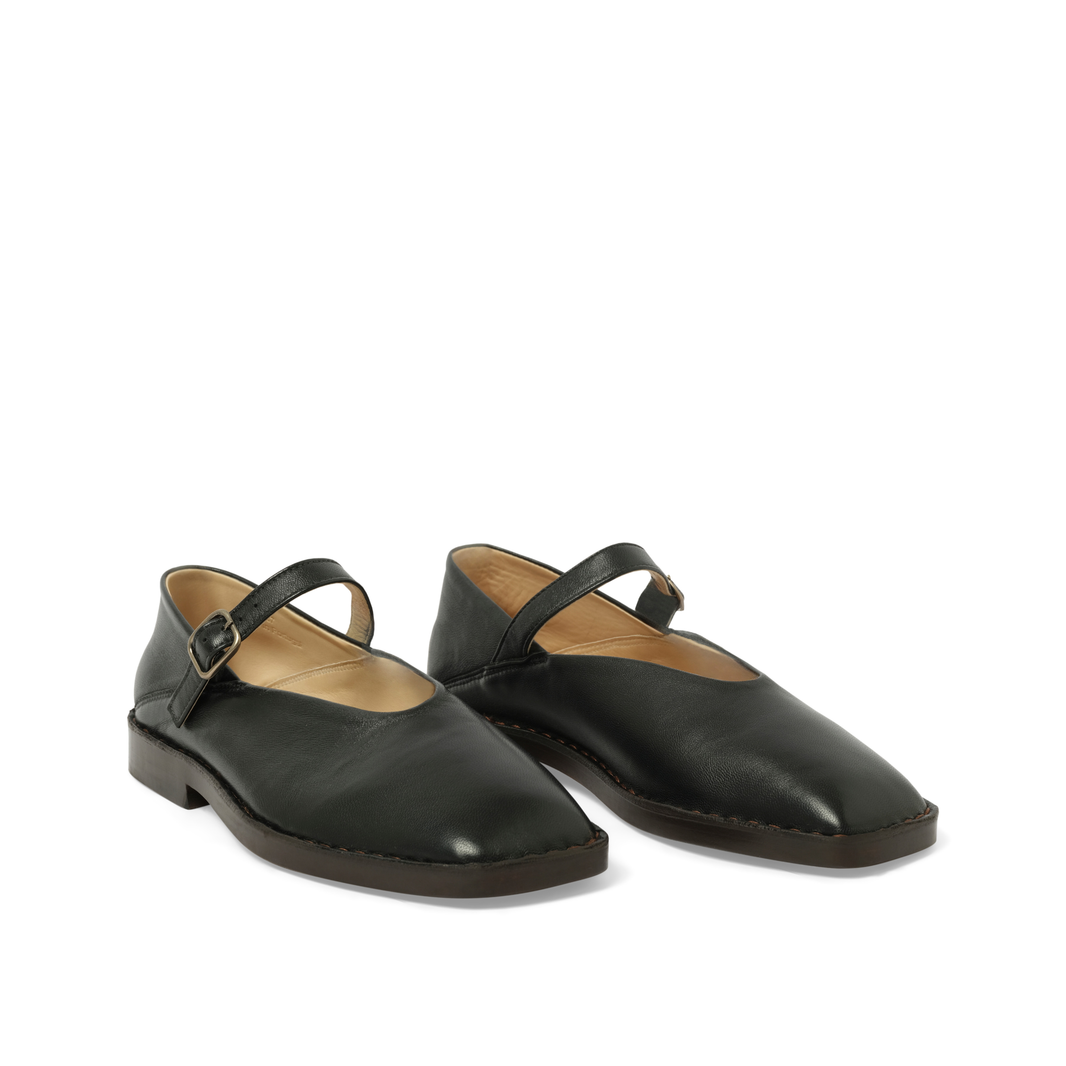 Ballerina Shoes in Black - 2