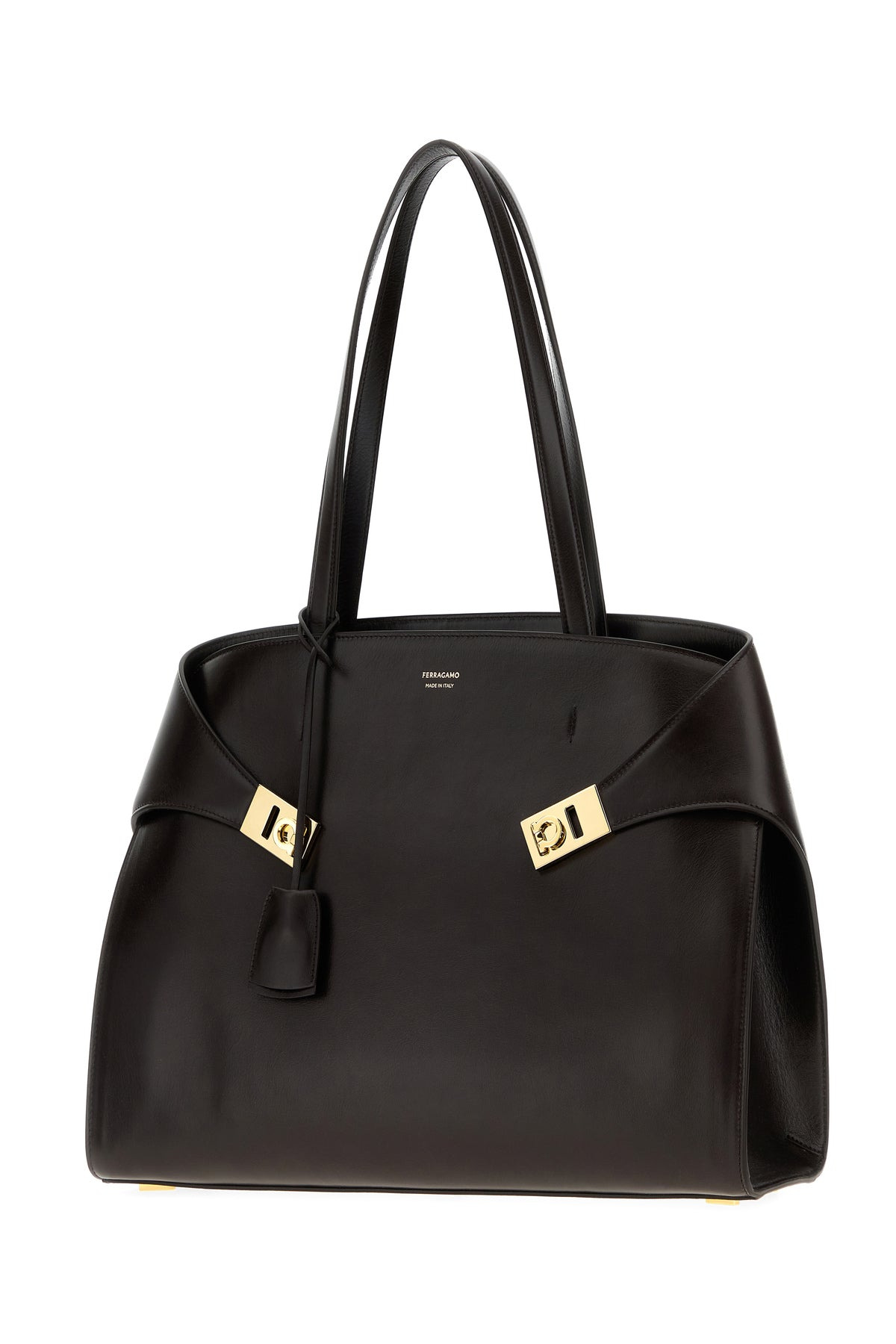 Dark brown Hug shopping bag - 2